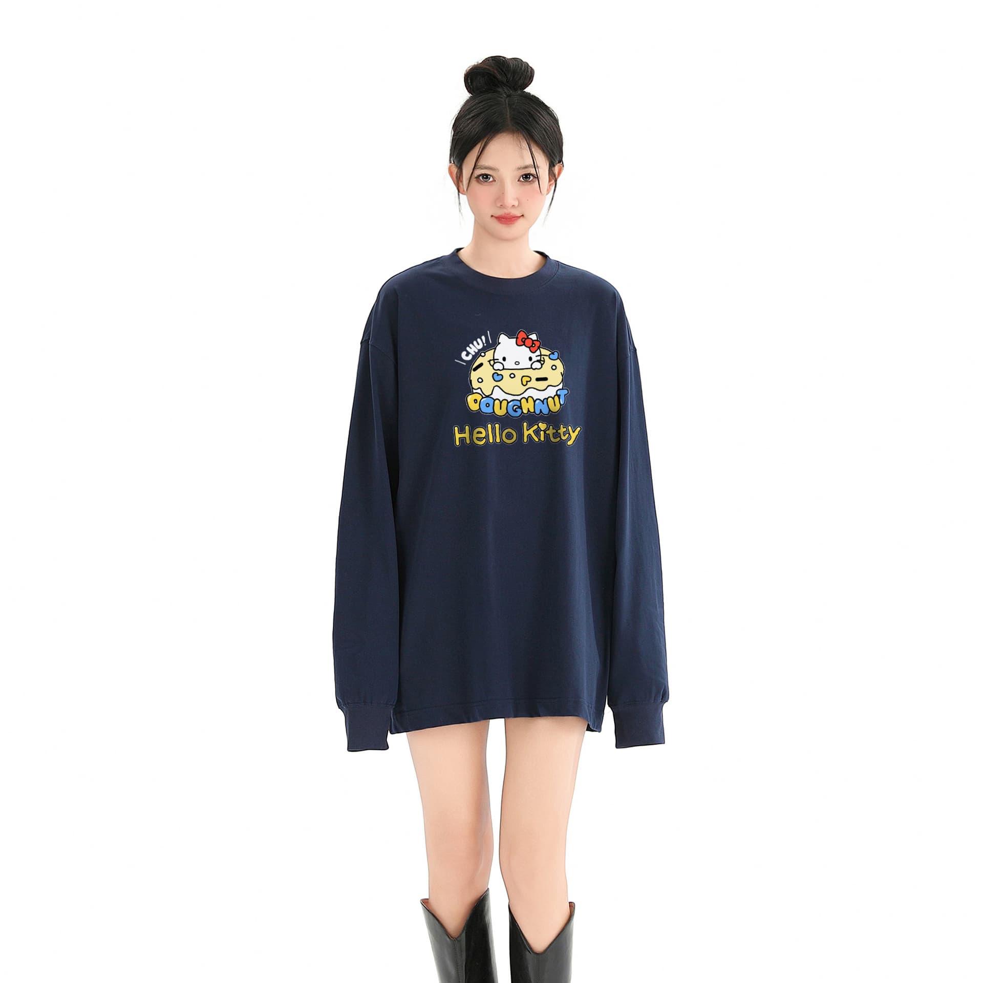 Футболка Sanrio x Hello Kitty T-рубашка унисекс - изображение 4