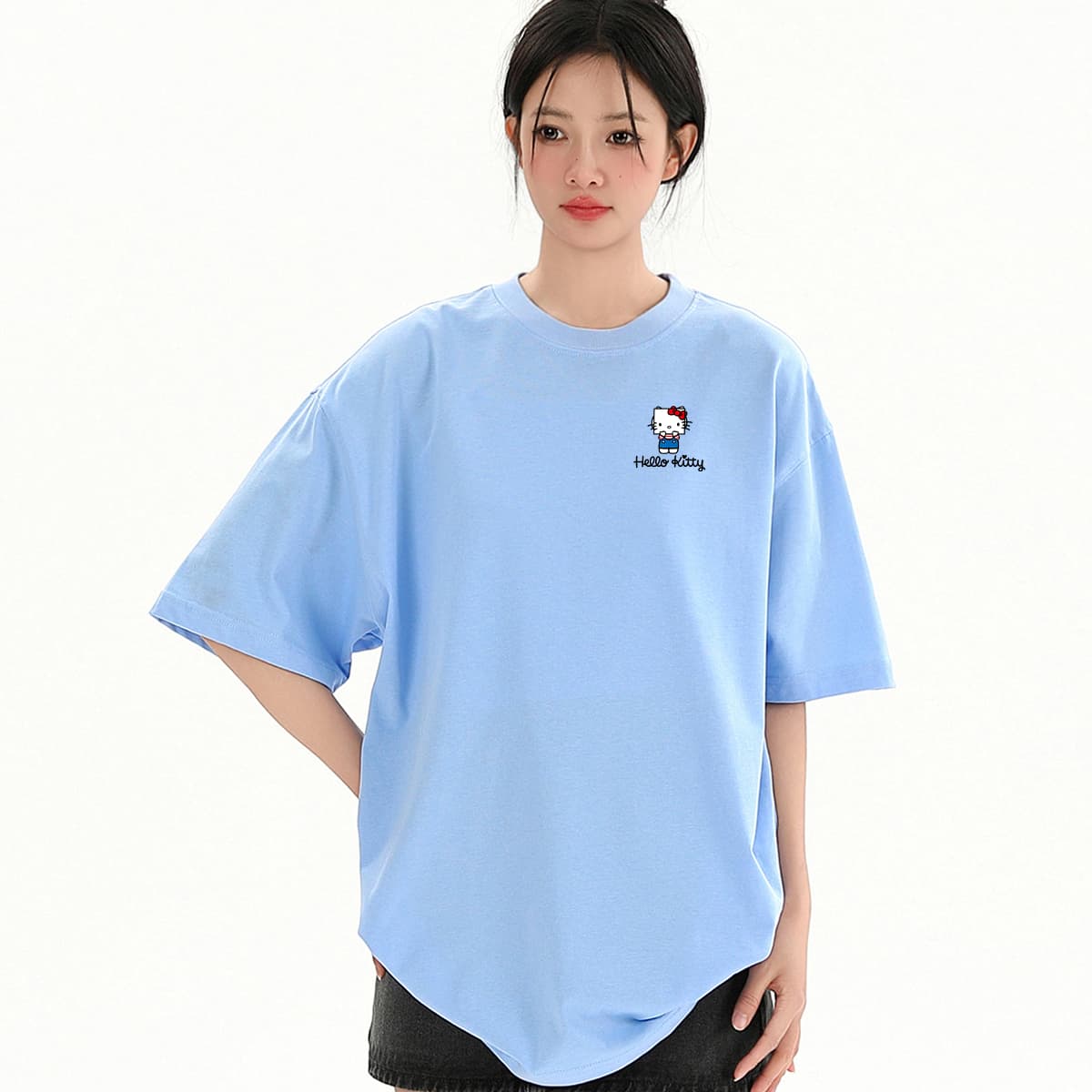 Футболка Sanrio x Hello Kitty Хелло Китти T-рубашка унисекс - изображение 3