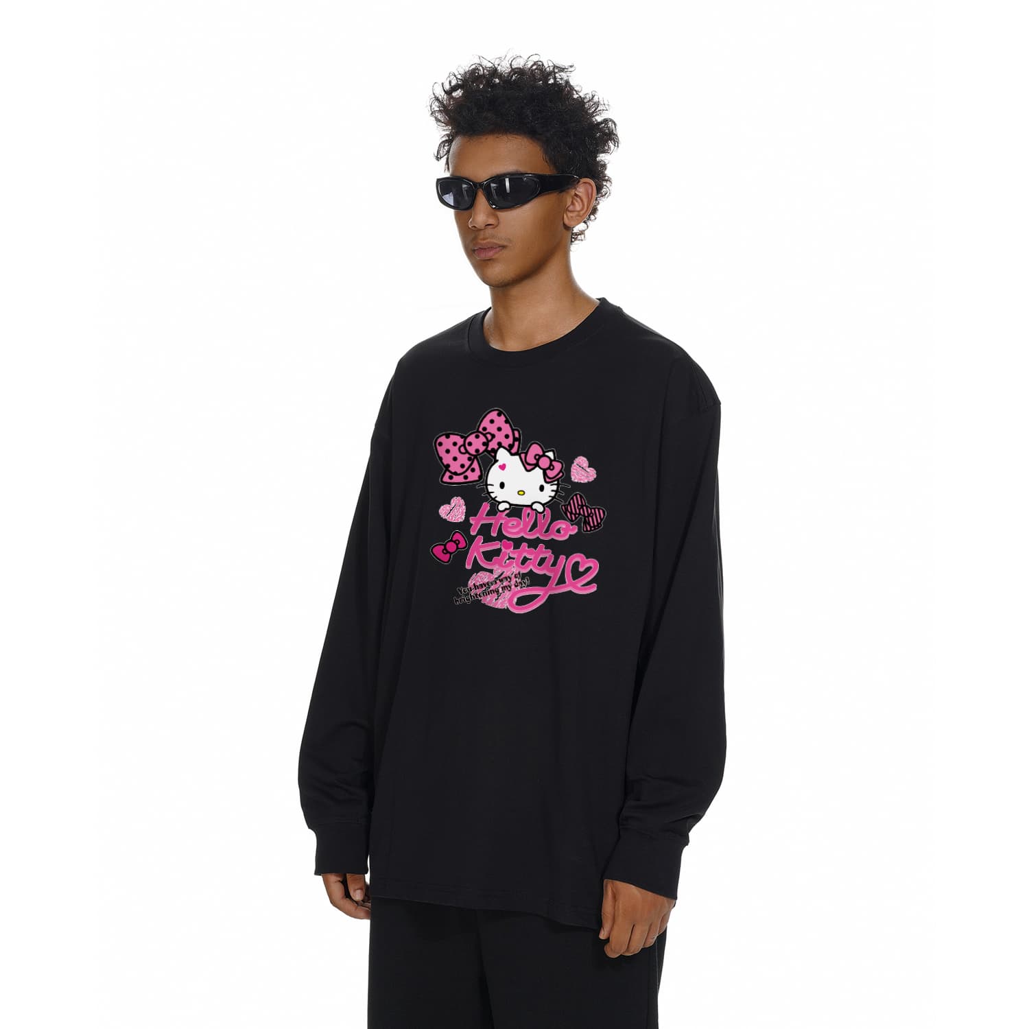 Футболка Sanrio x Hello Kitty Хелло Китти T-рубашка унисекс - изображение 6