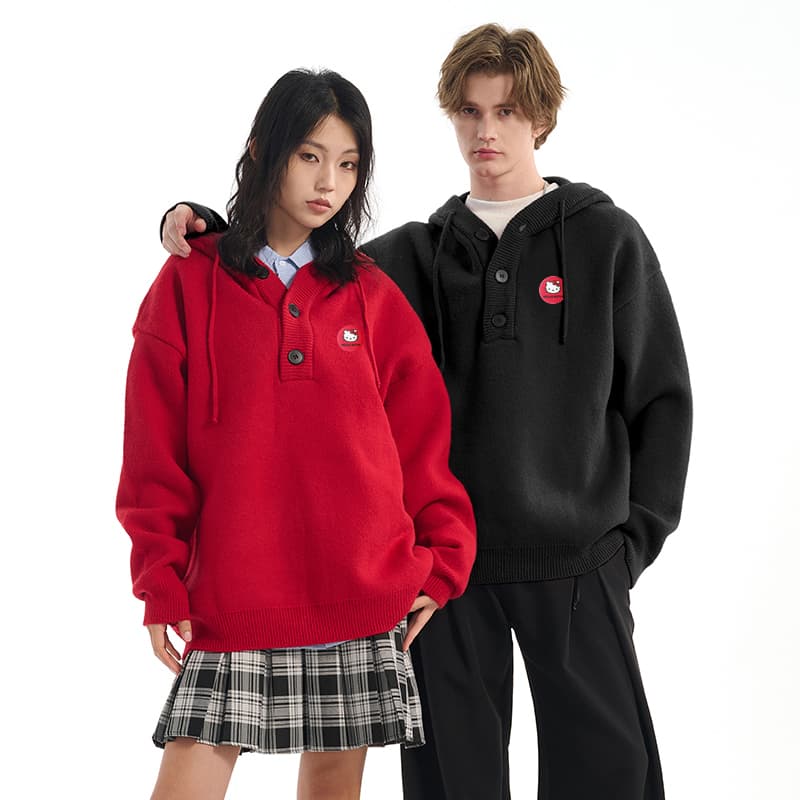 Кофта Sanrio x Hello Kitty Хелло Китти SS25 Свитер Унисекс - изображение 4