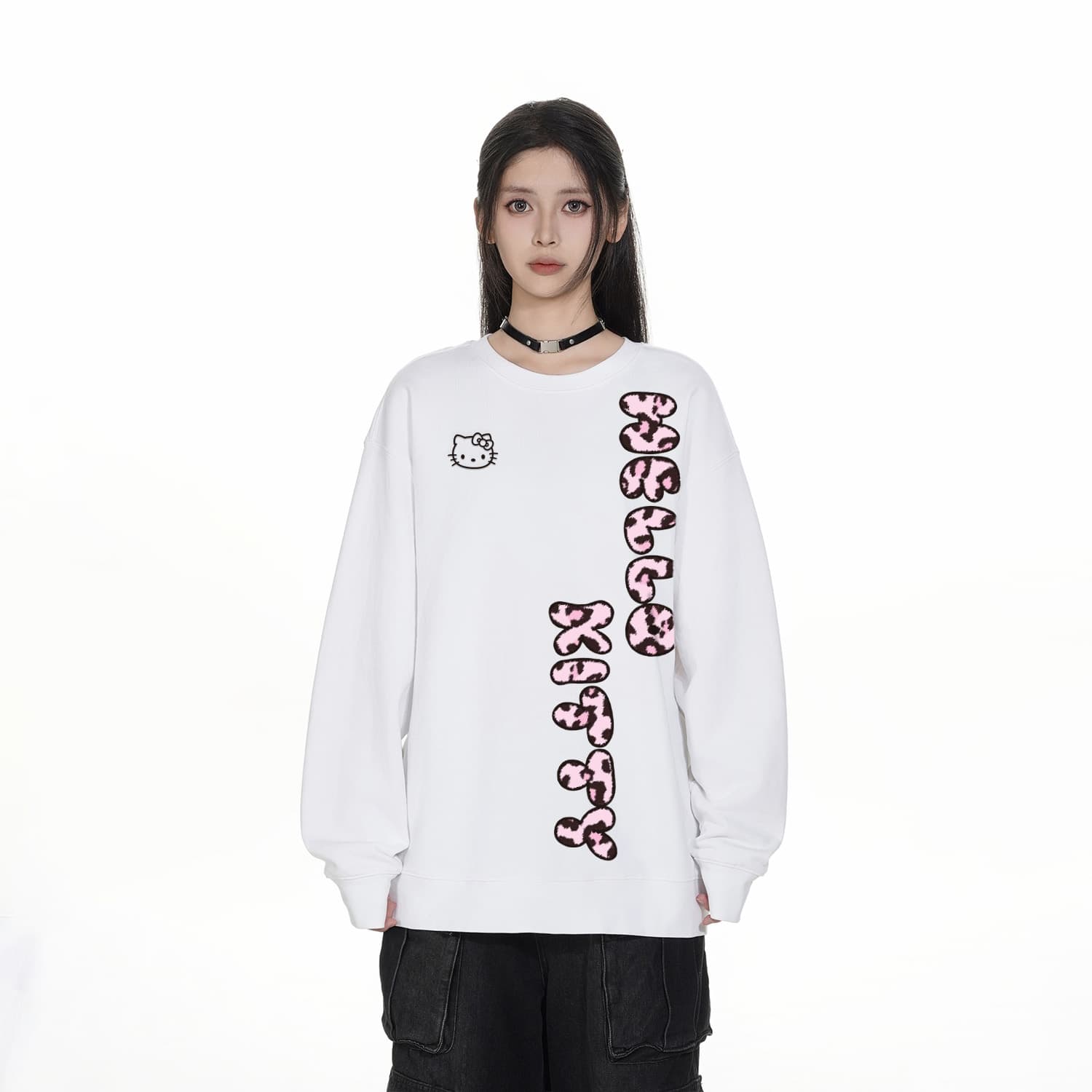Худи Sanrio x Hello Kitty SS25 Толстовка Унисекс - изображение 3