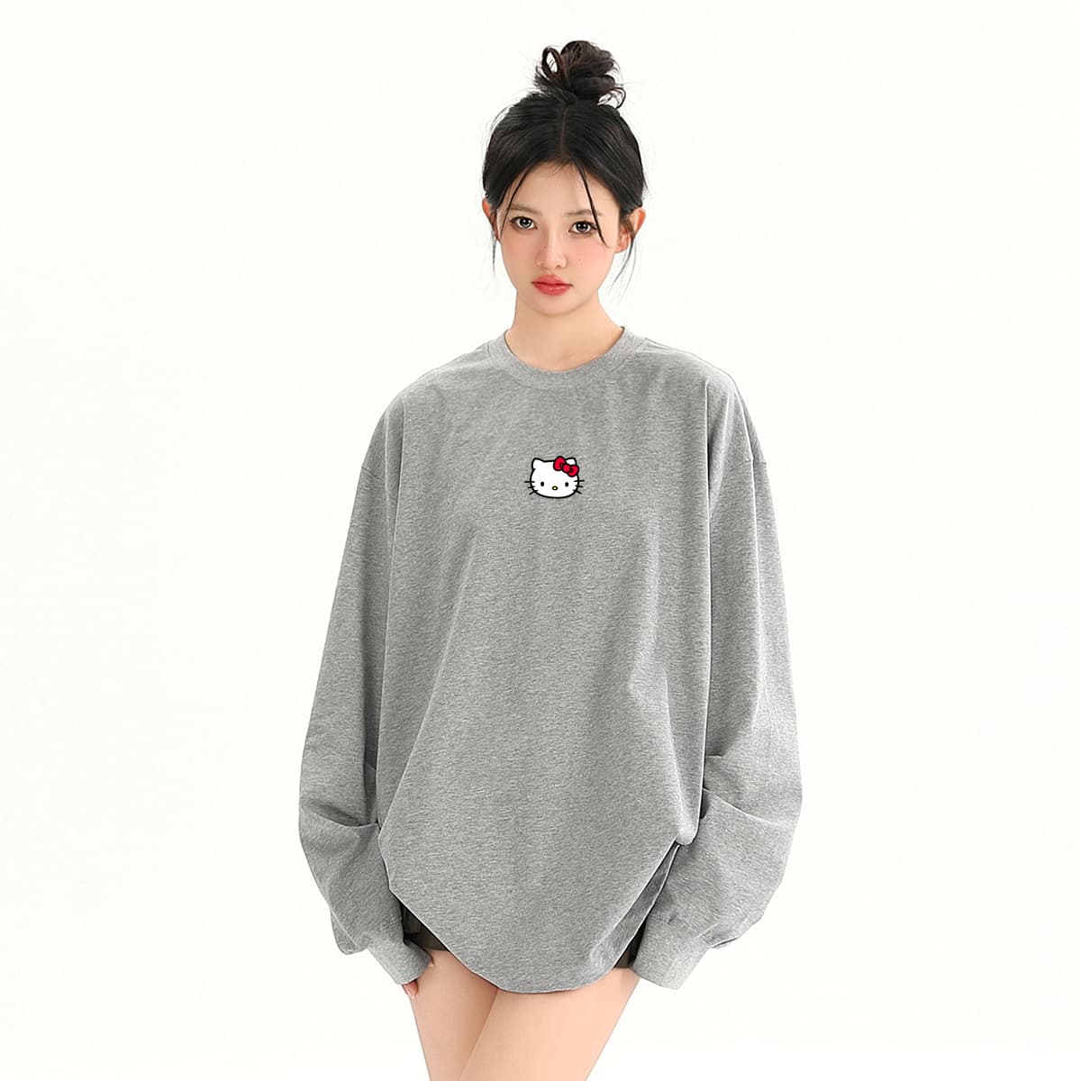 Футболка Sanrio x Hello Kitty Хелло Китти SS25 T Рубашка Унисекс - изображение 3