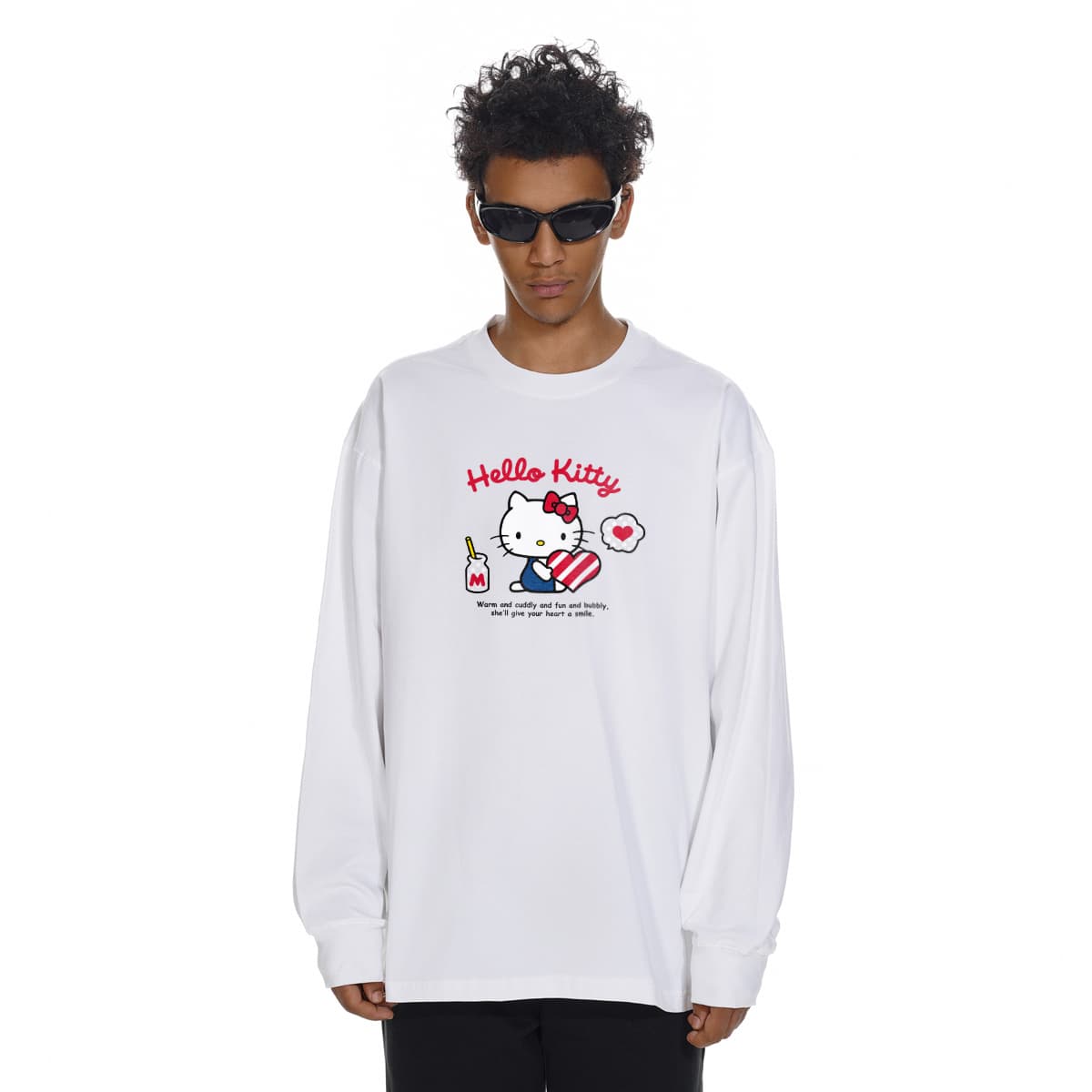 Футболка Sanrio x Hello Kitty T-рубашка унисекс - изображение 6
