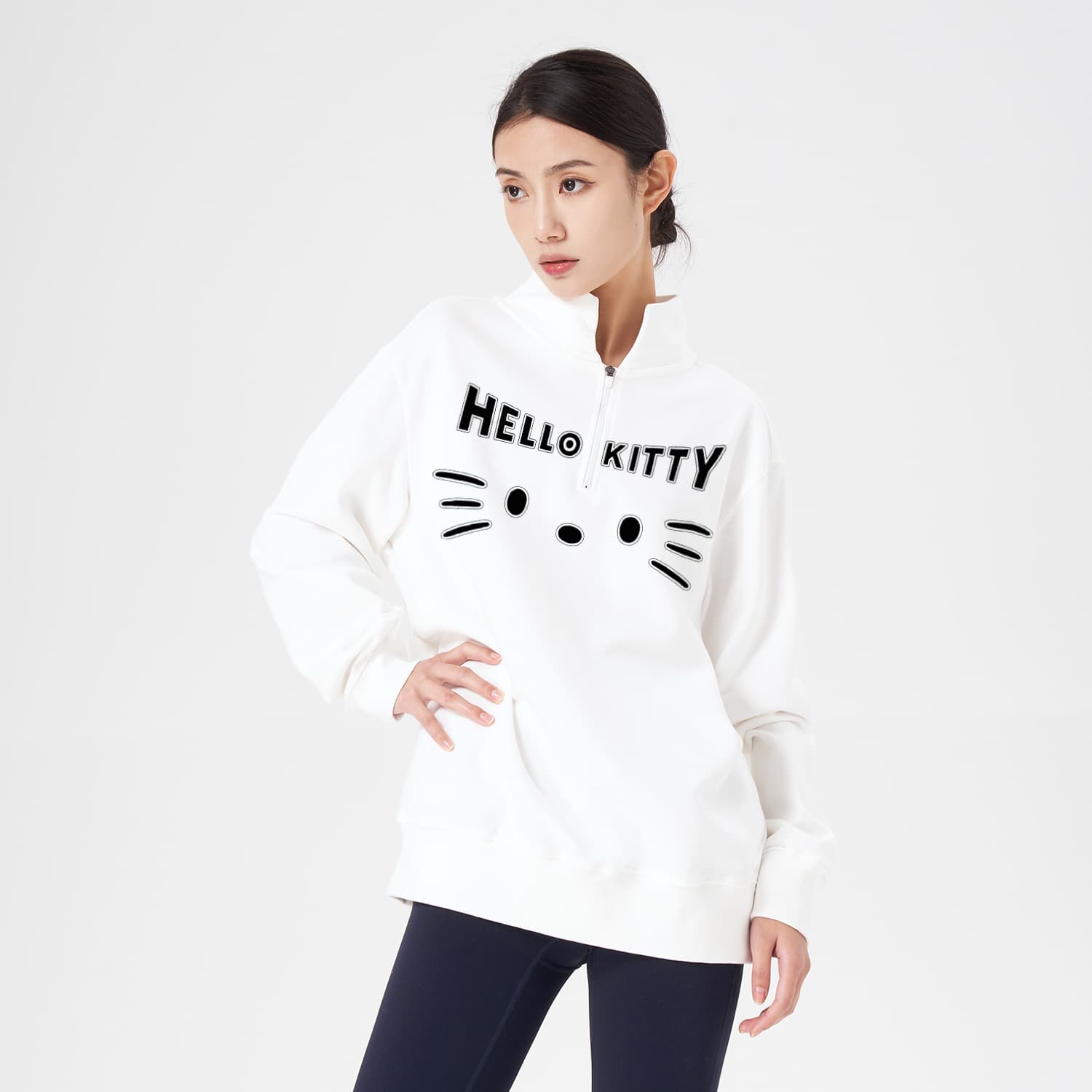 Худи Sanrio x Hello Kitty SS25 Толстовка Унисекс - изображение 4