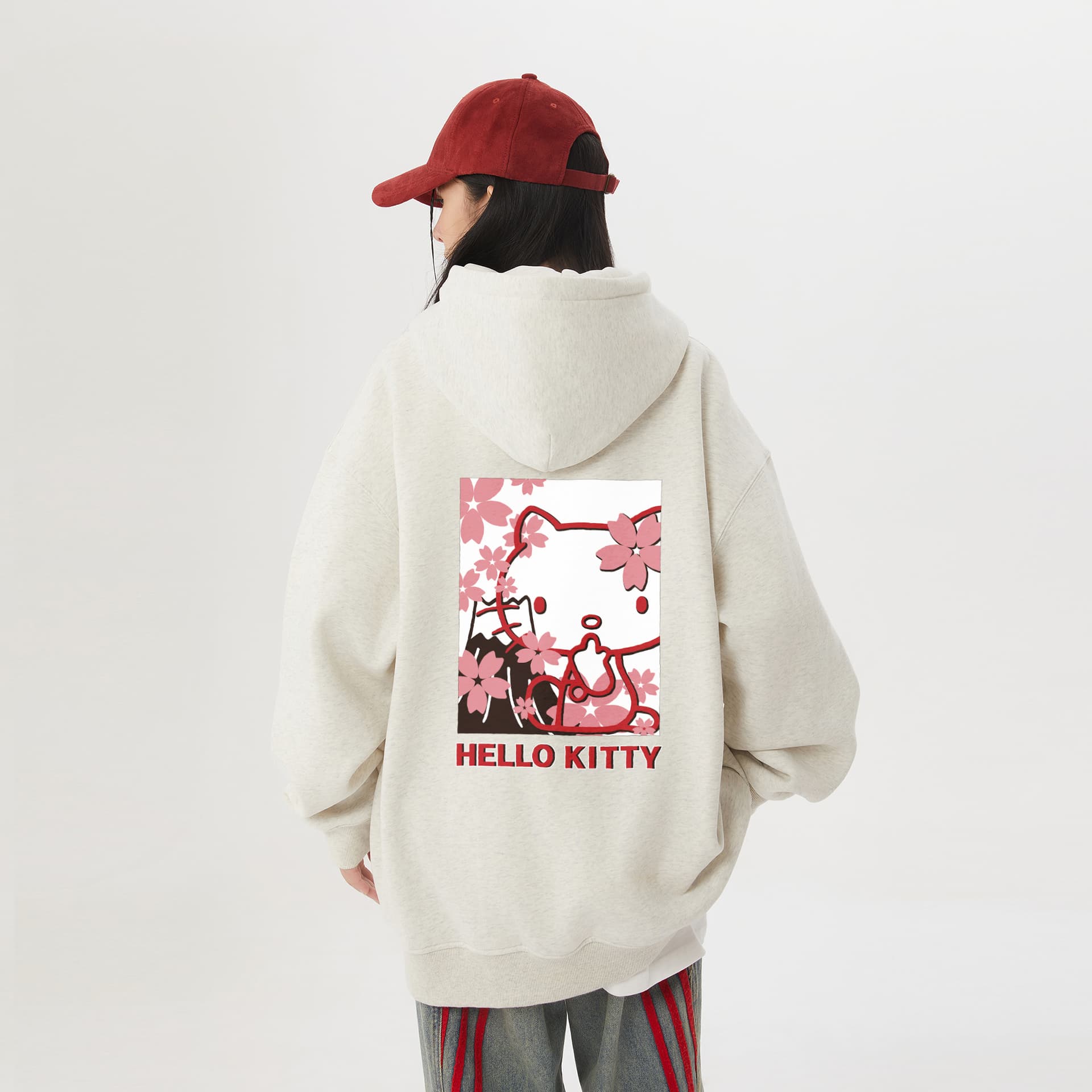 Худи Sanrio x Hello Kitty SS25 Толстовка Унисекс - изображение 4
