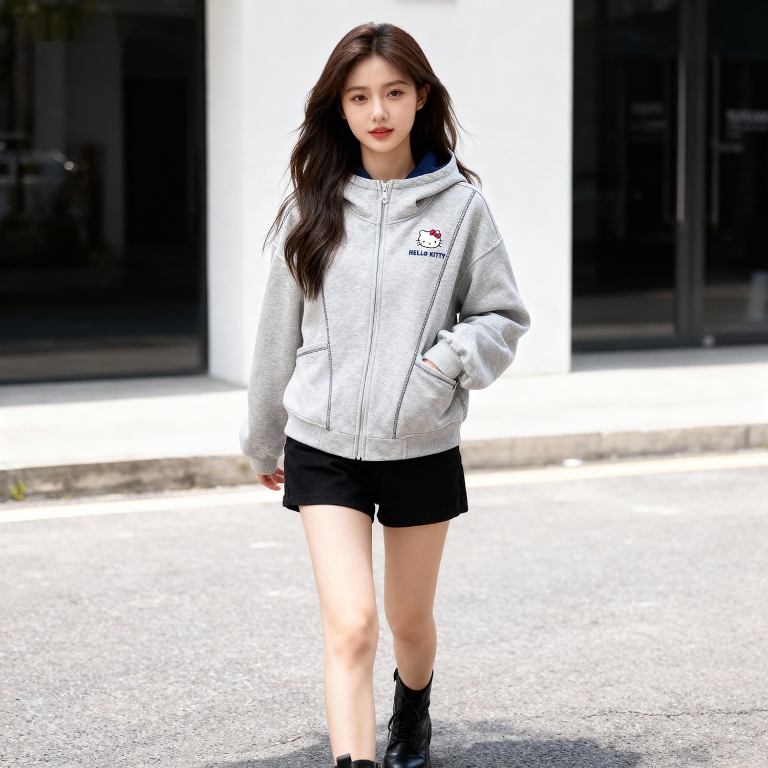 Худи Sanrio x Hello Kitty SS25 Толстовка Унисекс - изображение 7