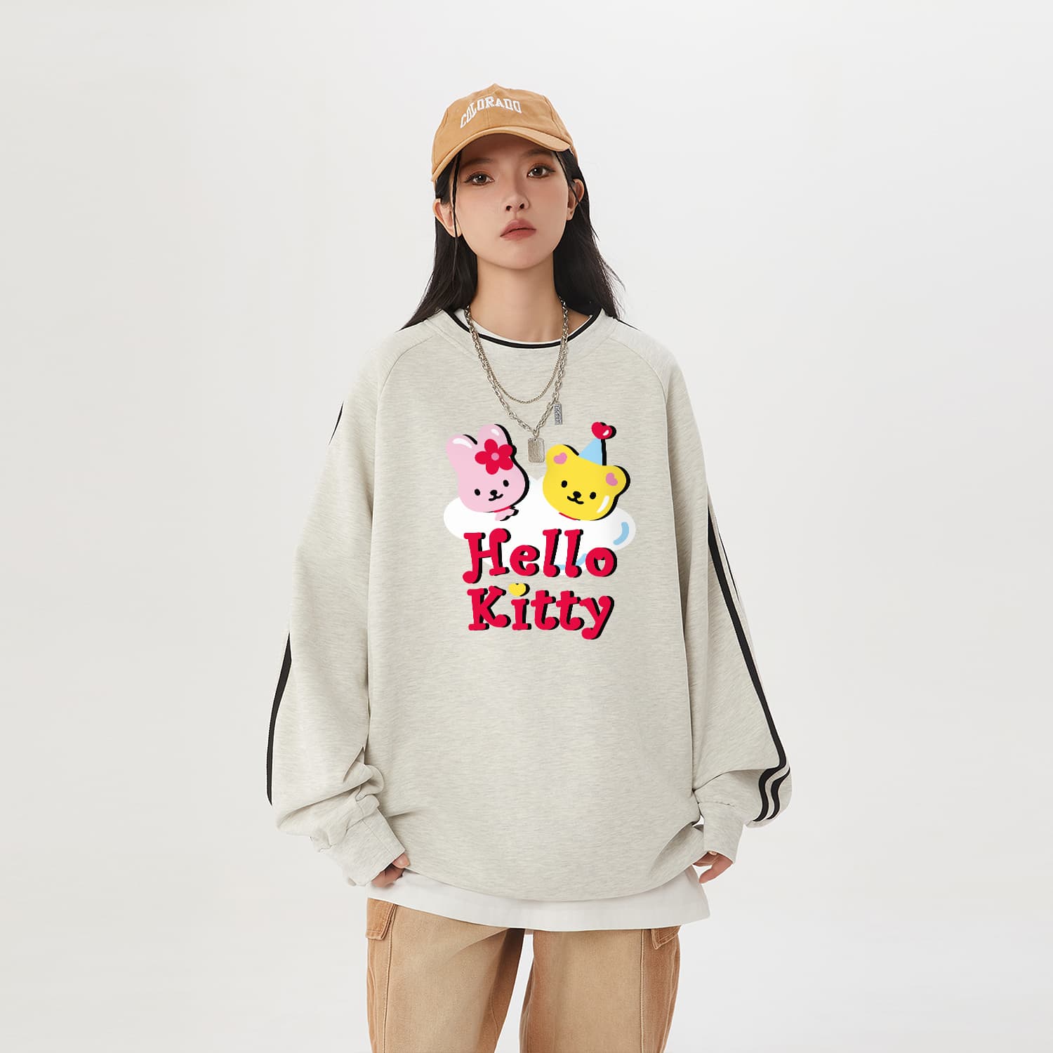 Худи Sanrio x Hello Kitty Толстовка Унисекс - изображение 3