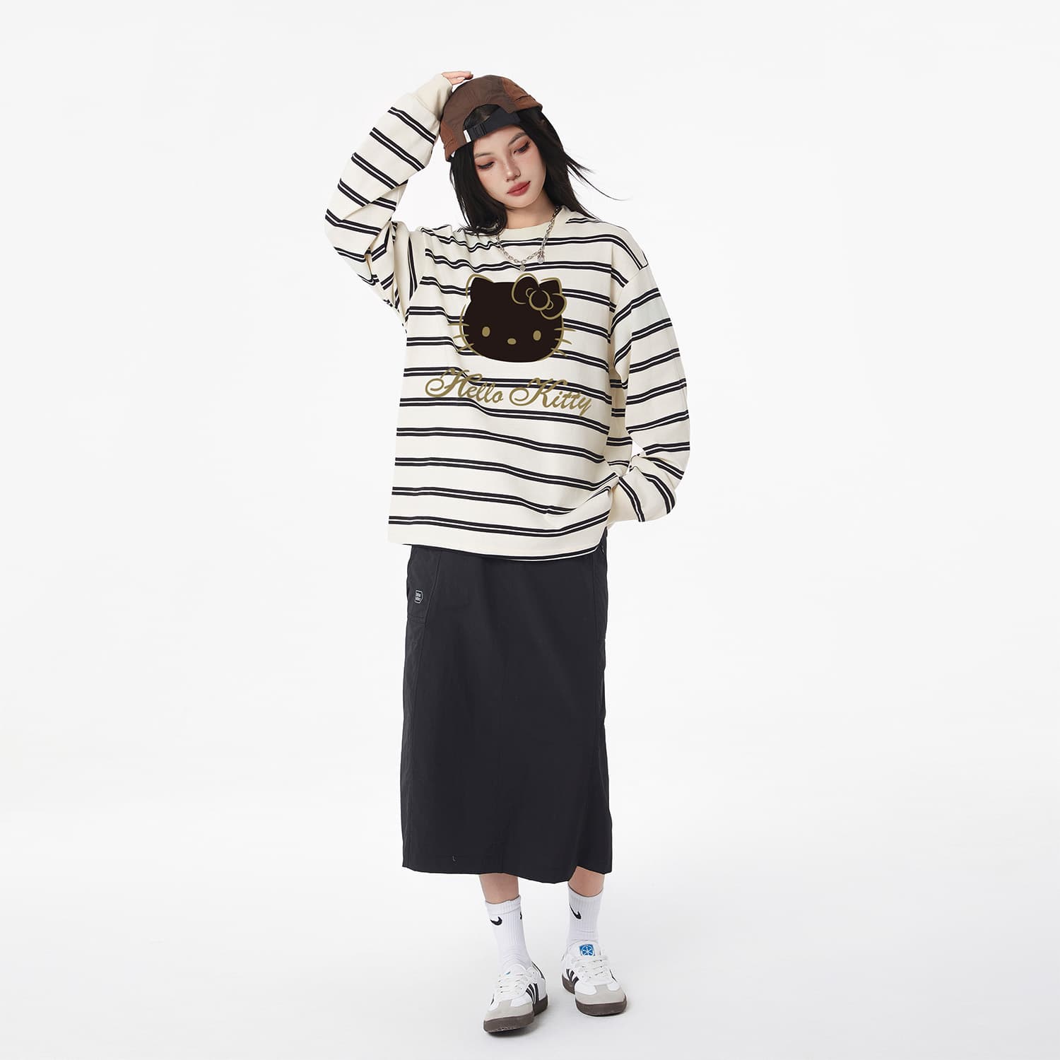 Футболка Sanrio x Hello Kitty Хелло Китти SS25 T Рубашка Унисекс - изображение 5