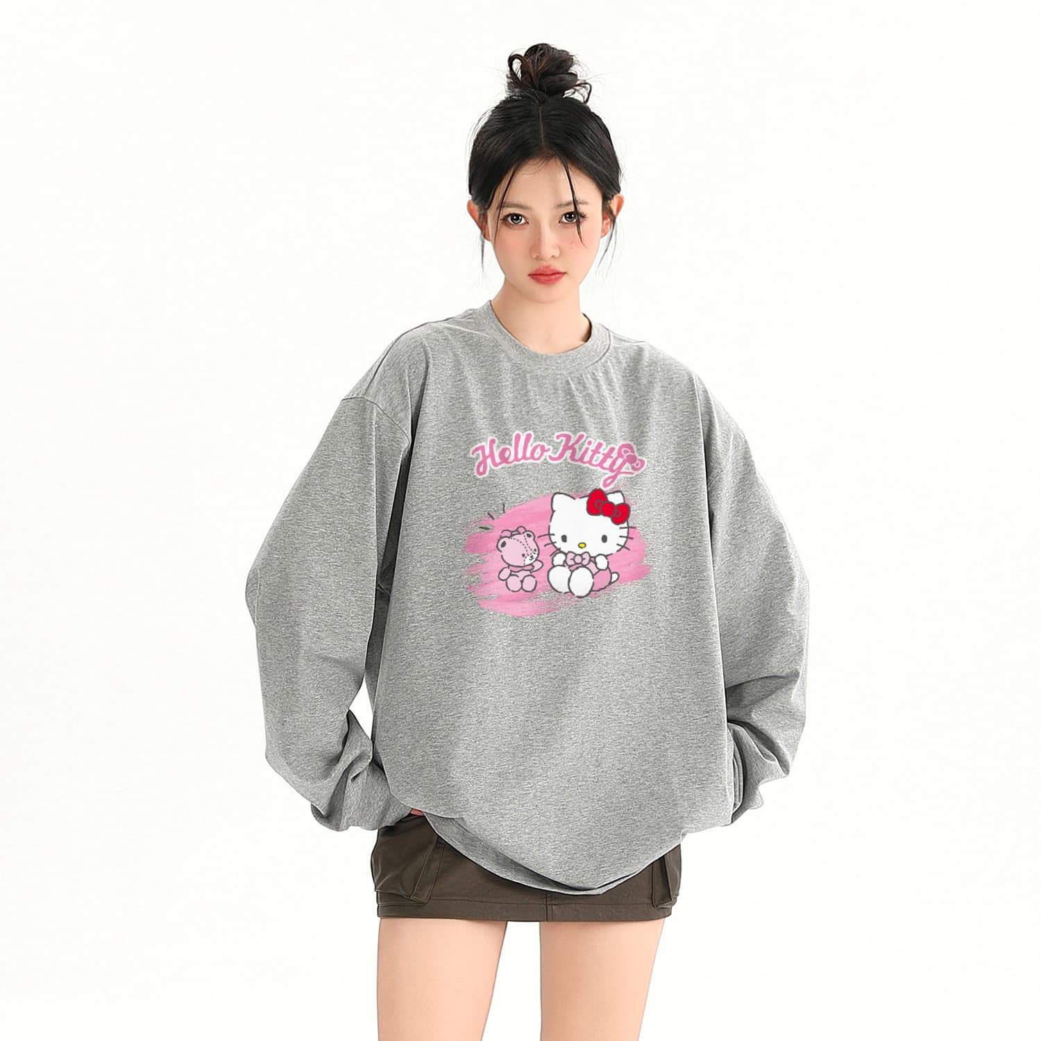 Футболка Sanrio x Hello Kitty Хелло Китти SS25 T Рубашка Унисекс - изображение 4