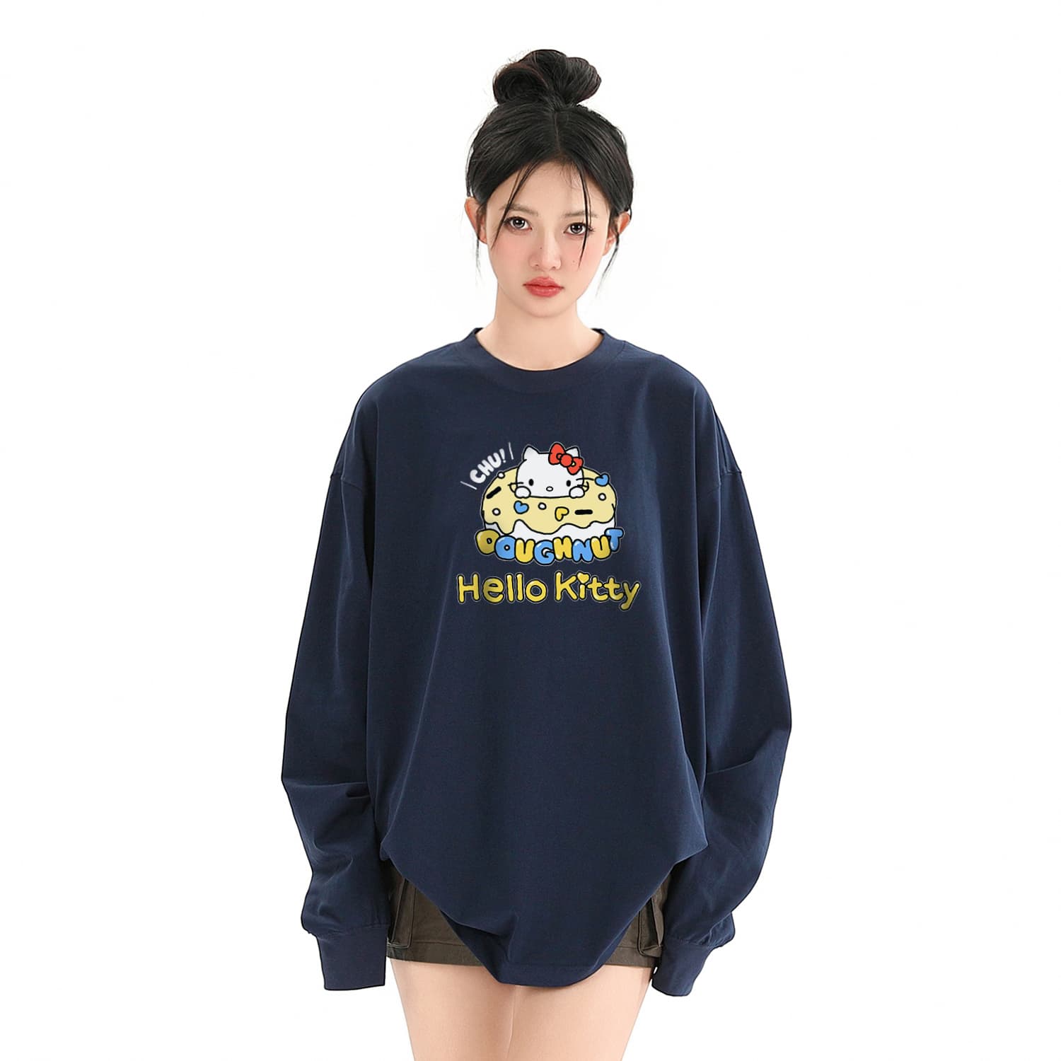 Футболка Sanrio x Hello Kitty T-рубашка унисекс - изображение 3