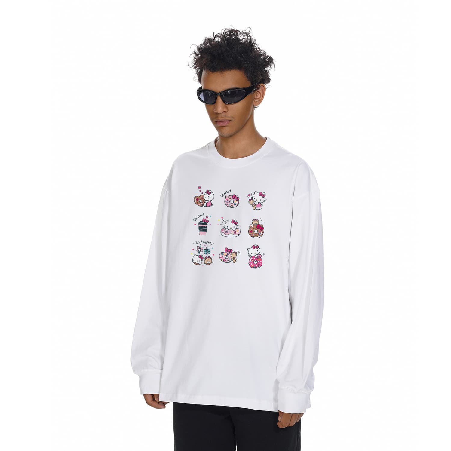 Футболка Sanrio x Hello Kitty Хелло Китти SS25 T Рубашка Унисекс - изображение 6