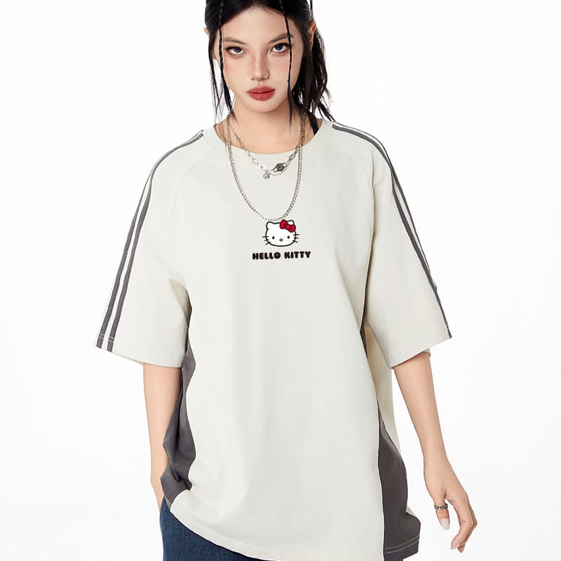Футболка Sanrio x Hello Kitty Хелло Китти T-рубашка унисекс - изображение 4
