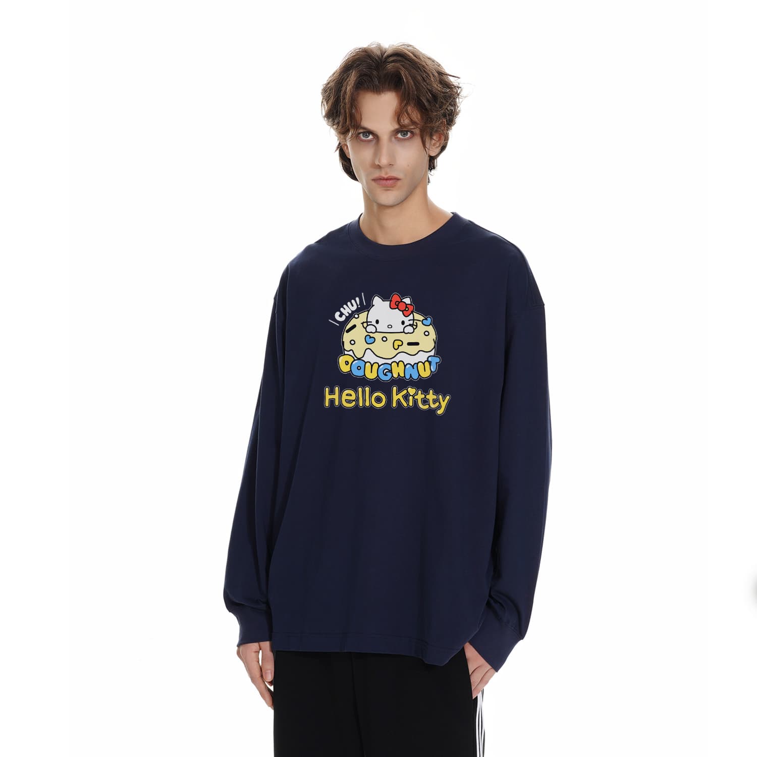 Футболка Sanrio x Hello Kitty T-рубашка унисекс - изображение 5
