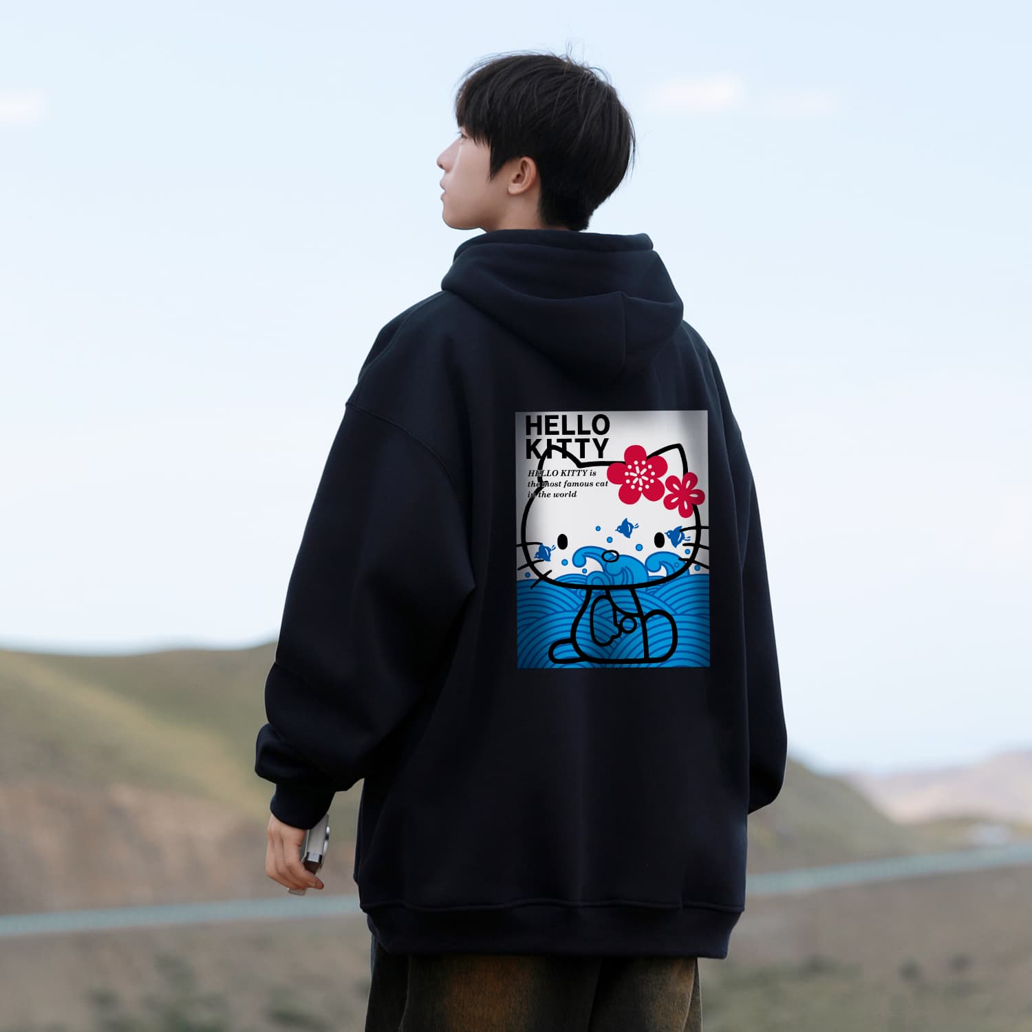 Худи Sanrio x Hello Kitty SS25 Толстовка Унисекс - изображение 6