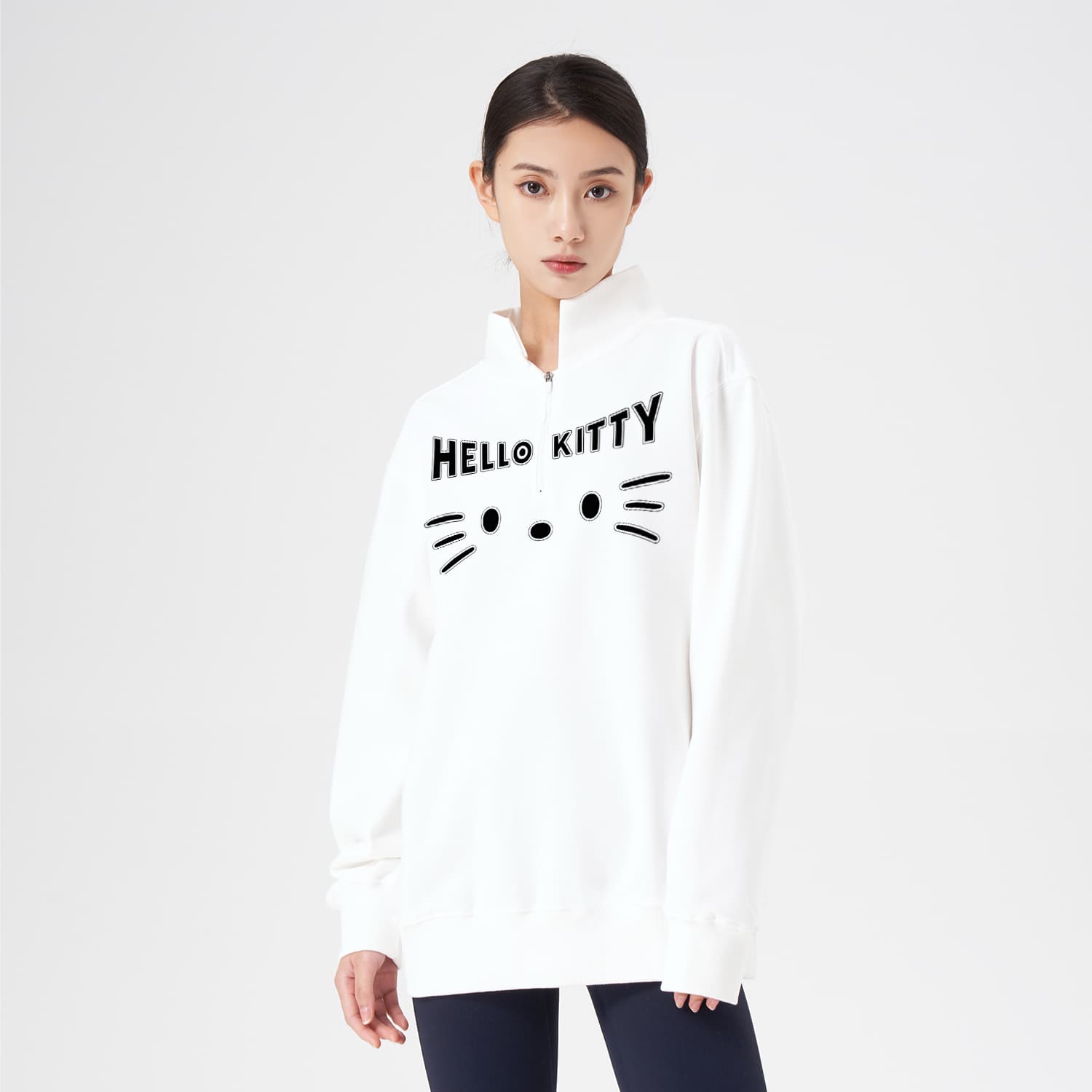 Худи Sanrio x Hello Kitty SS25 Толстовка Унисекс - изображение 3