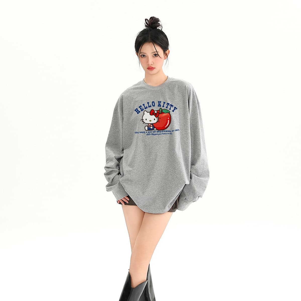 Футболка Sanrio x Hello Kitty T-рубашка унисекс - изображение 4
