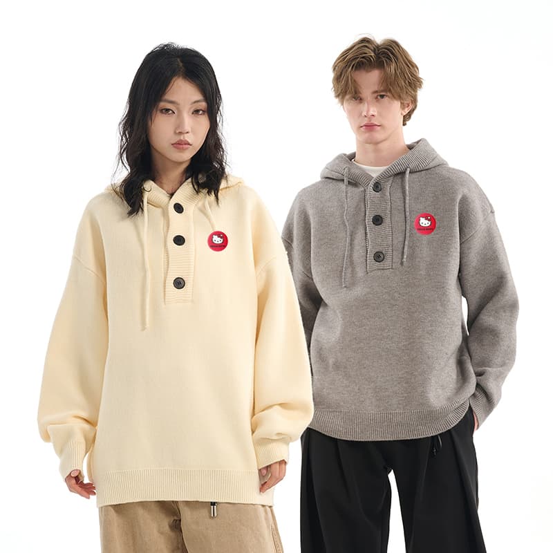Кофта Sanrio x Hello Kitty Хелло Китти SS25 Свитер Унисекс - изображение 3