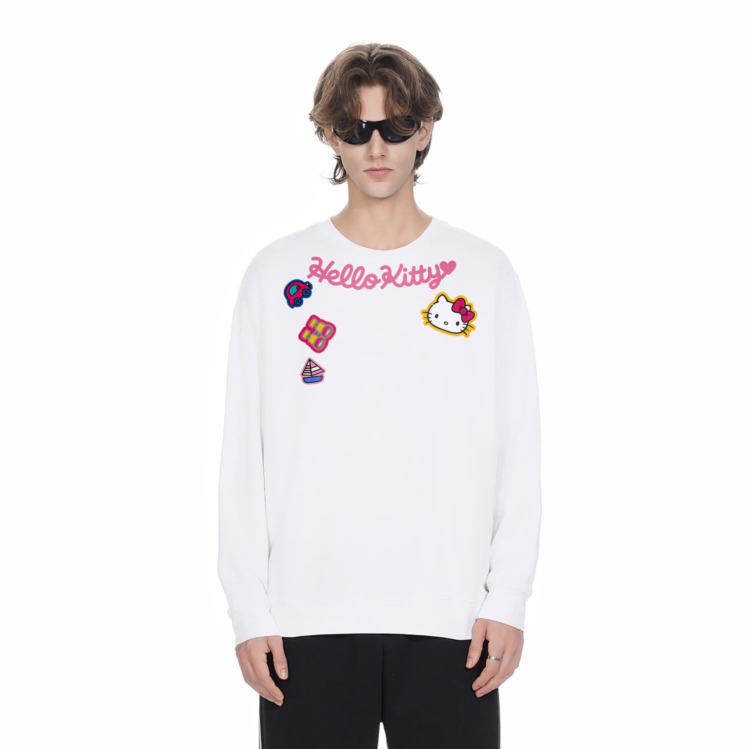 Худи Sanrio x Hello Kitty SS25 Толстовка Унисекс - изображение 5