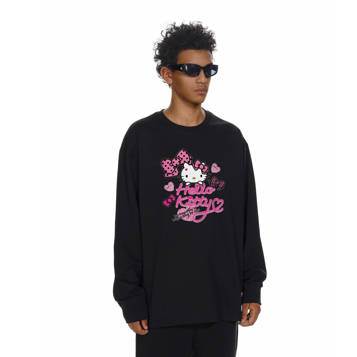 Футболка Sanrio x Hello Kitty Хелло Китти T-рубашка унисекс - изображение 5