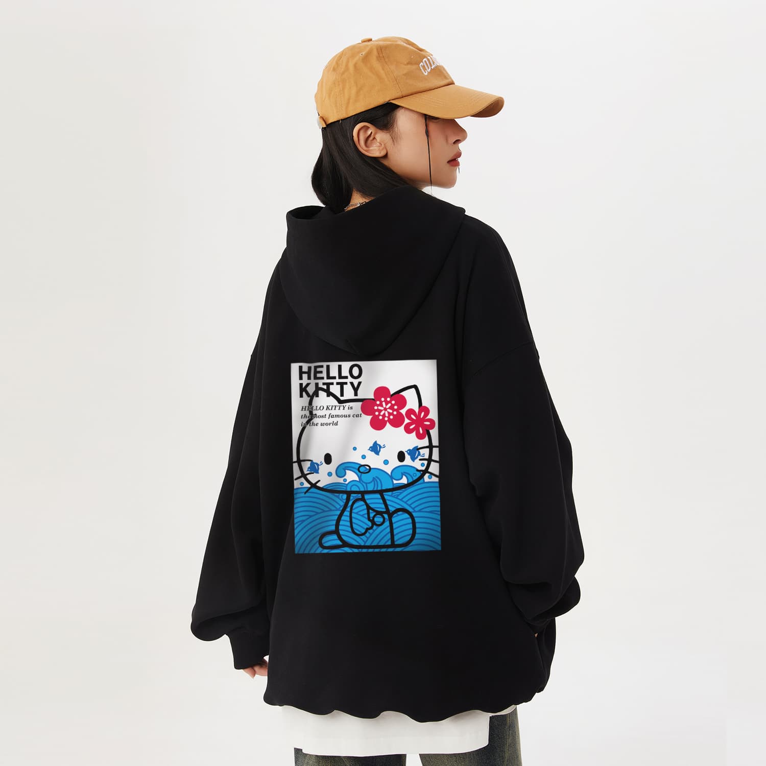 Худи Sanrio x Hello Kitty SS25 Толстовка Унисекс - изображение 4