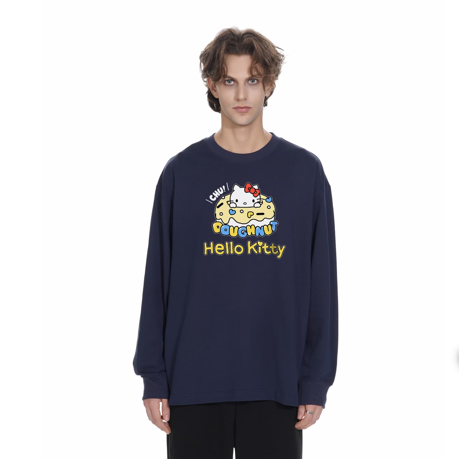 Футболка Sanrio x Hello Kitty T-рубашка унисекс - изображение 6