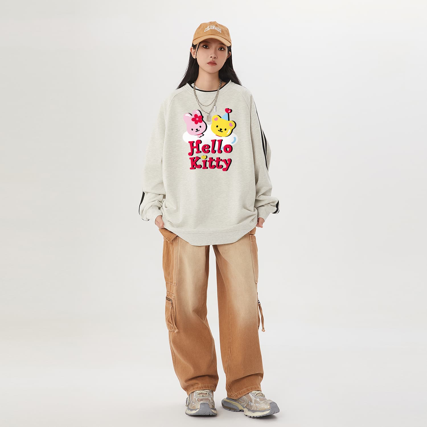 Худи Sanrio x Hello Kitty Толстовка Унисекс - изображение 5
