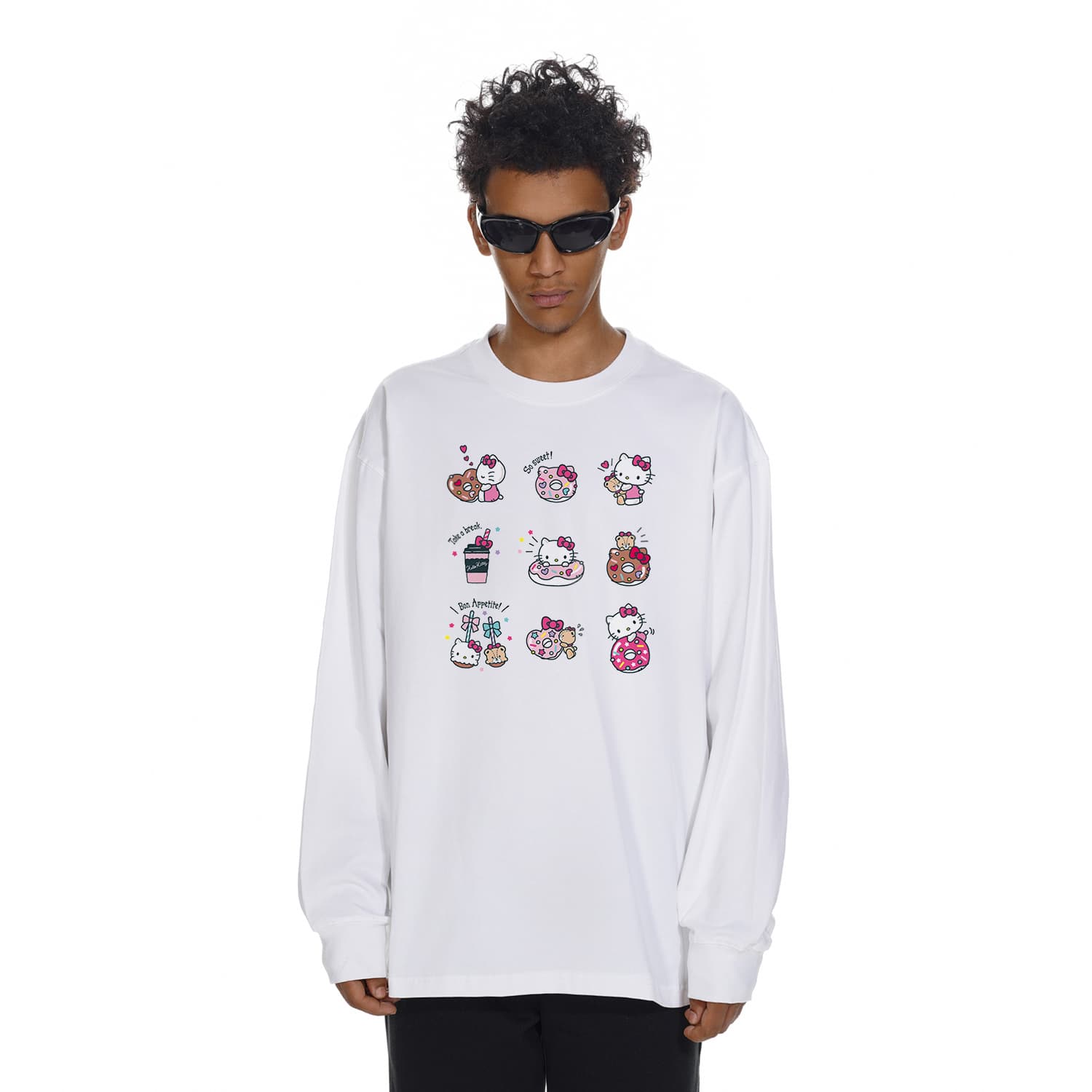 Футболка Sanrio x Hello Kitty Хелло Китти SS25 T Рубашка Унисекс - изображение 5