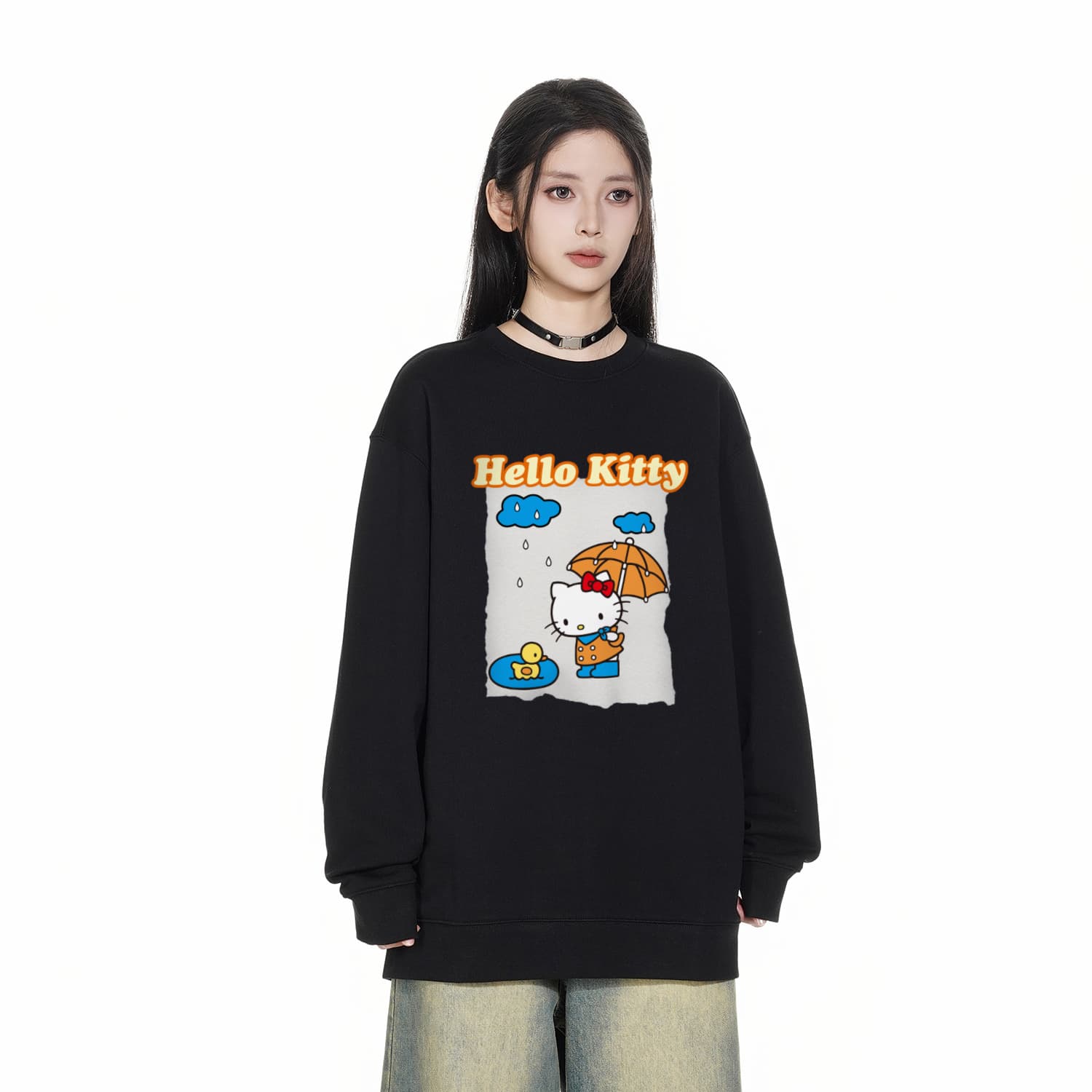 Худи Sanrio x Hello Kitty SS25 Толстовка Унисекс - изображение 4