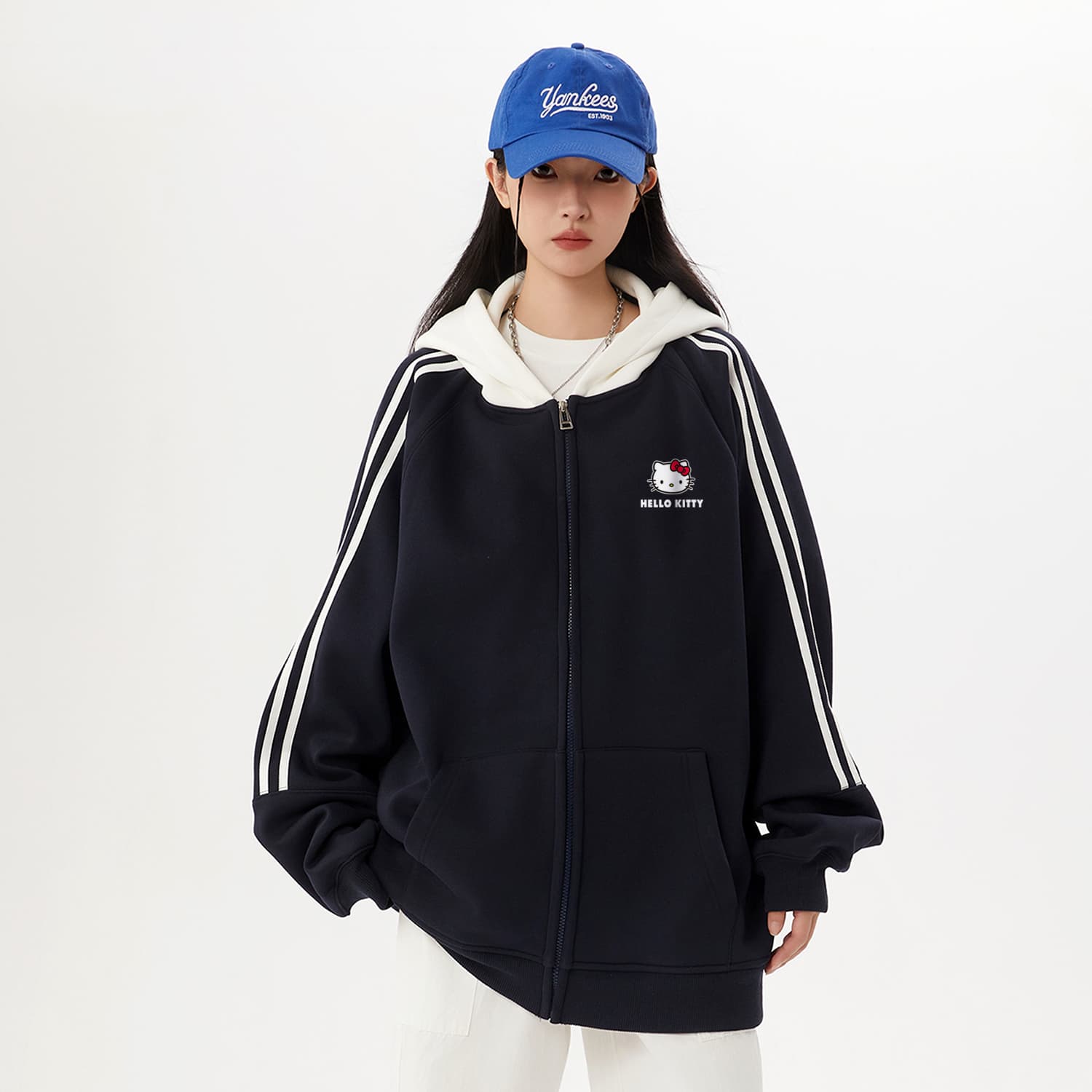Худи Sanrio x Hello Kitty SS25 Толстовка Унисекс - изображение 4
