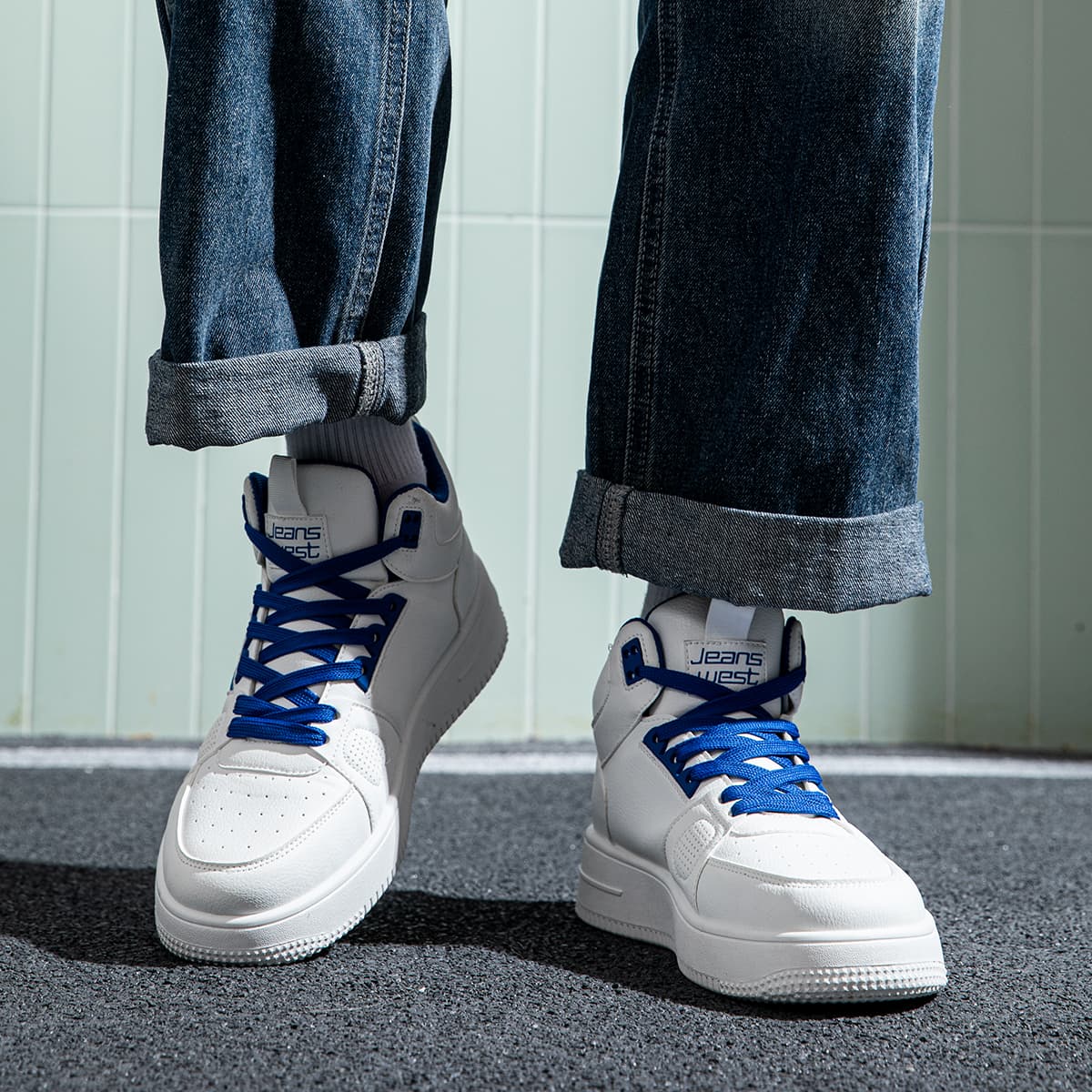 Кроссовки JEANSWEST Скейтборд Обувь Унисекс - изображение 5