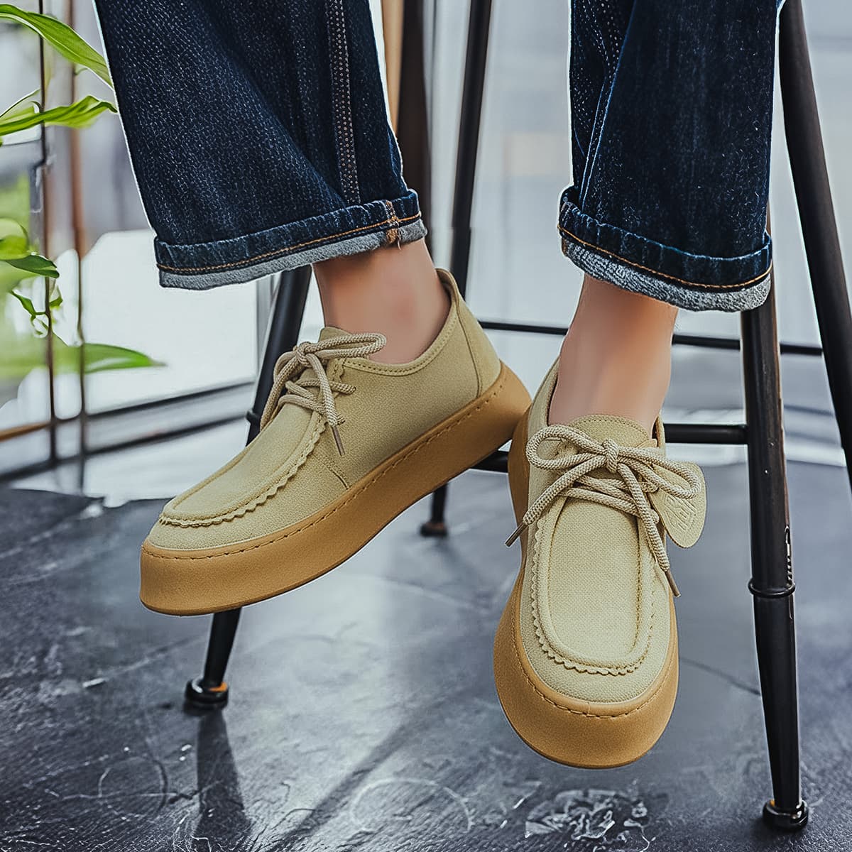 Кроссовки JEANSWEST Низкие кроссовки для скейтбординга мужские - изображение 16