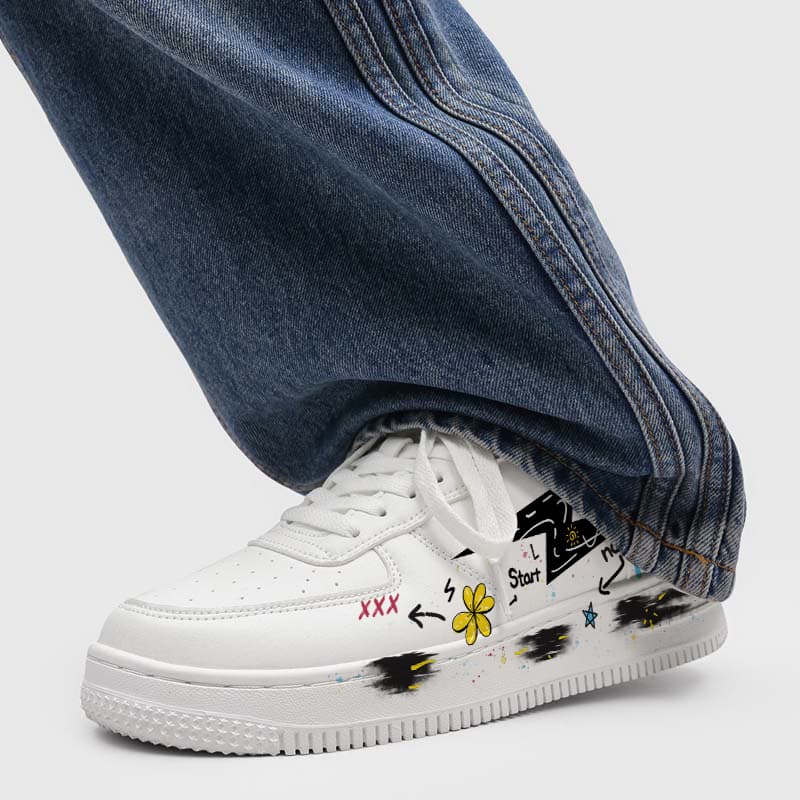 Кроссовки JEANSWEST Скейтборд Обувь Унисекс - изображение 6