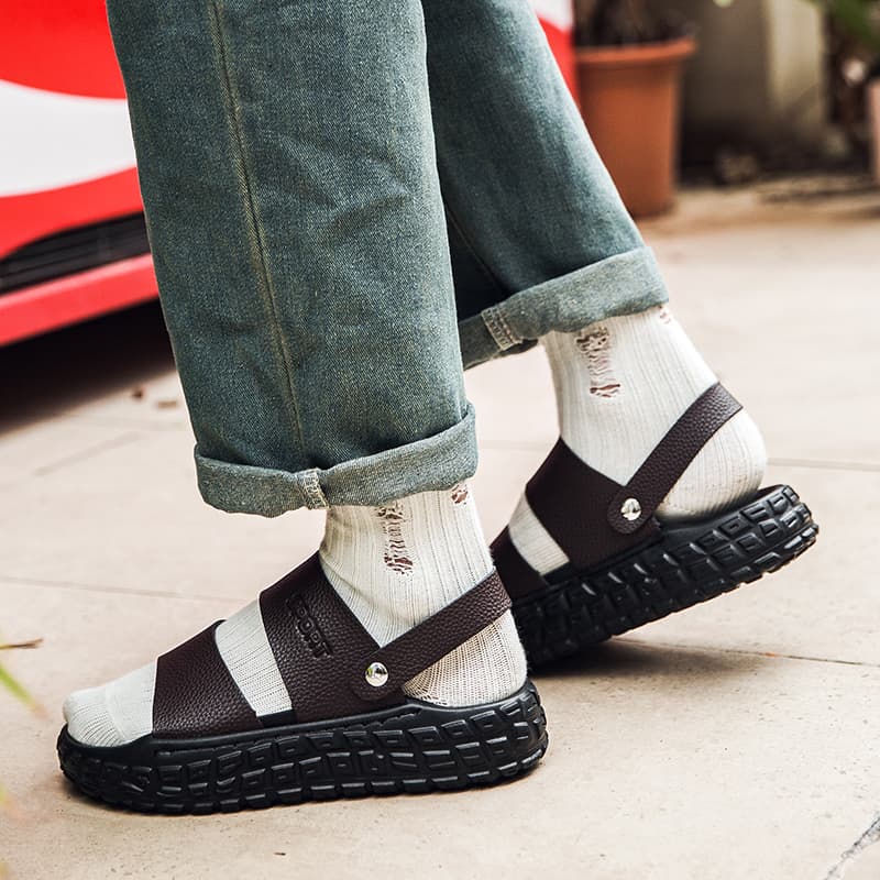 Сандалии JEANSWEST Шлепанцы Мужские - изображение 4