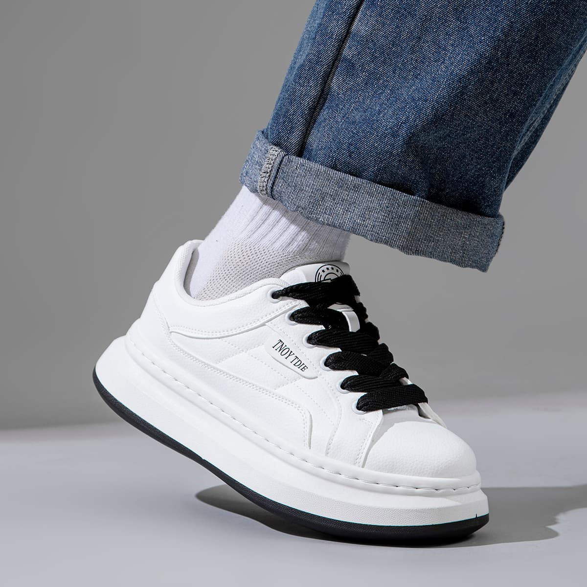 Кроссовки JEANSWEST Низкие кеды для скейтбординга Мужские - изображение 13