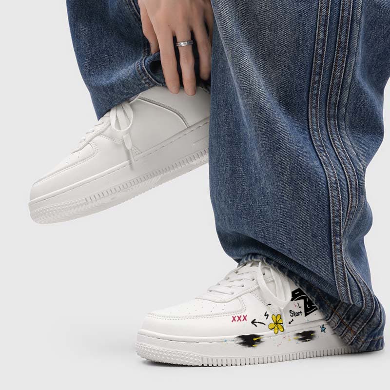 Кроссовки JEANSWEST Скейтборд Обувь Унисекс - изображение 7