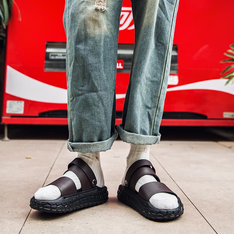 Сандалии JEANSWEST Шлепанцы Мужские - изображение 3