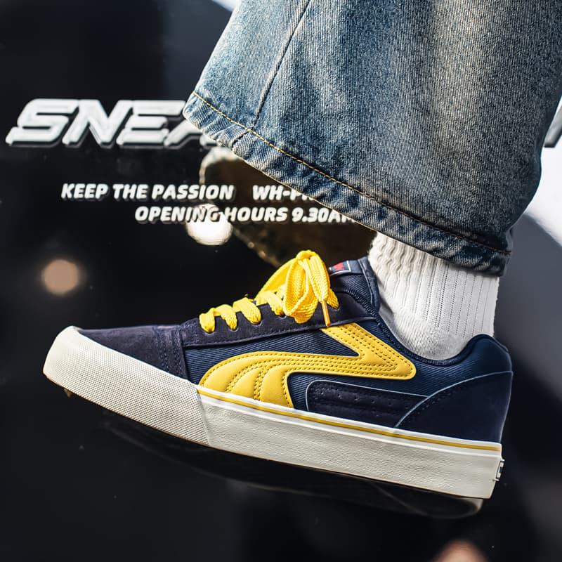 Кроссовки JEANSWEST Low Топ Скейтборд Обувь Мужской - изображение 5
