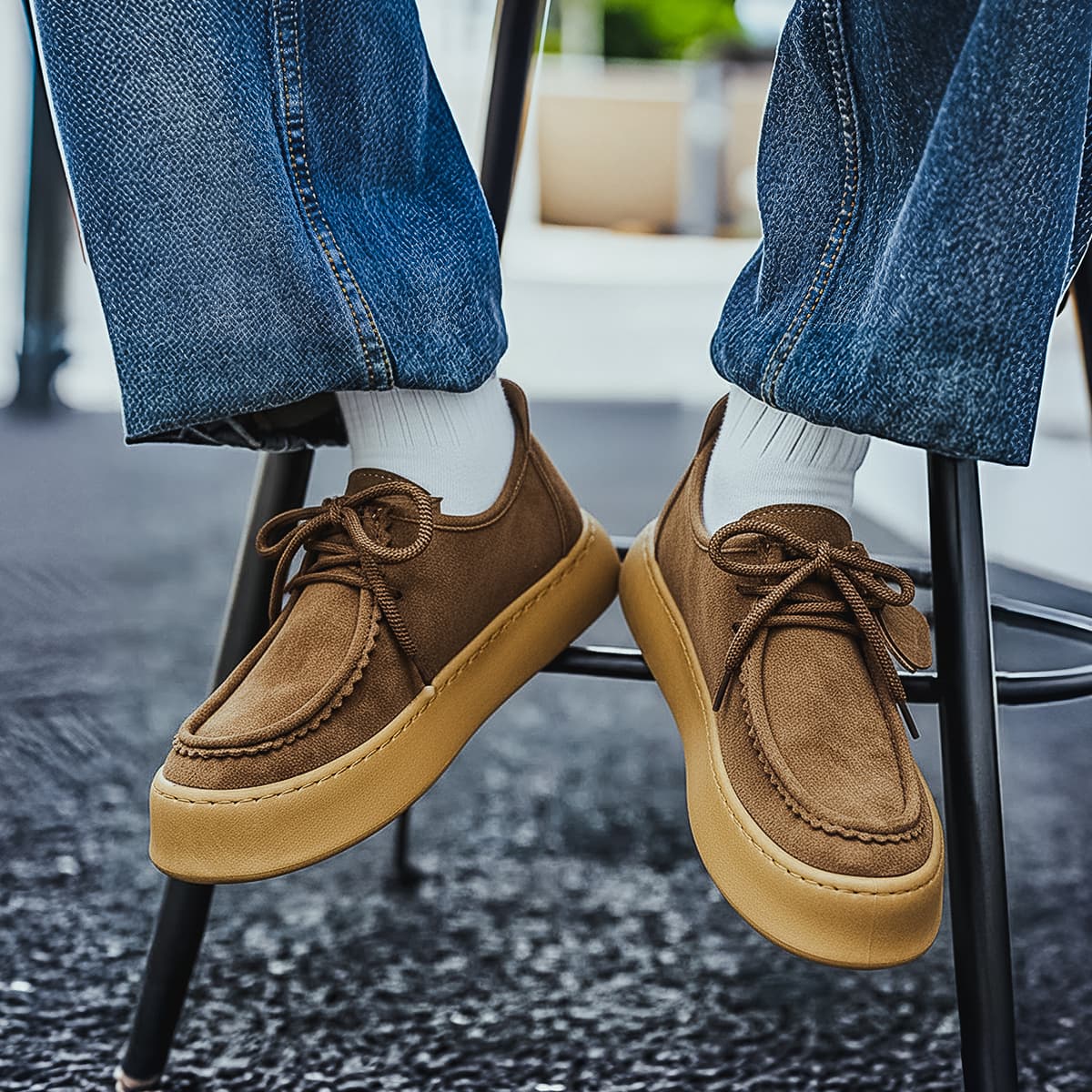 Кроссовки JEANSWEST Низкие кроссовки для скейтбординга мужские - изображение 13