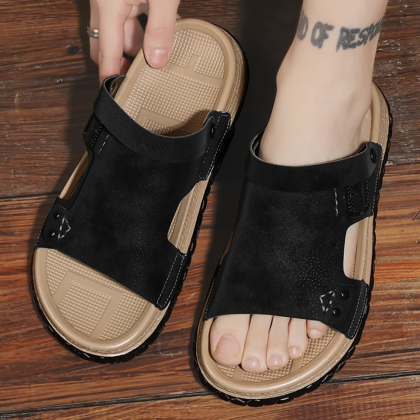 Сандалии JEANSWEST Шлепанцы Мужские - изображение 5