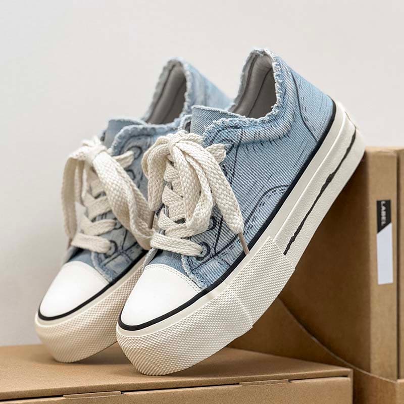 Кеды JEANSWEST Low Top Мужские Тапочки - изображение 6