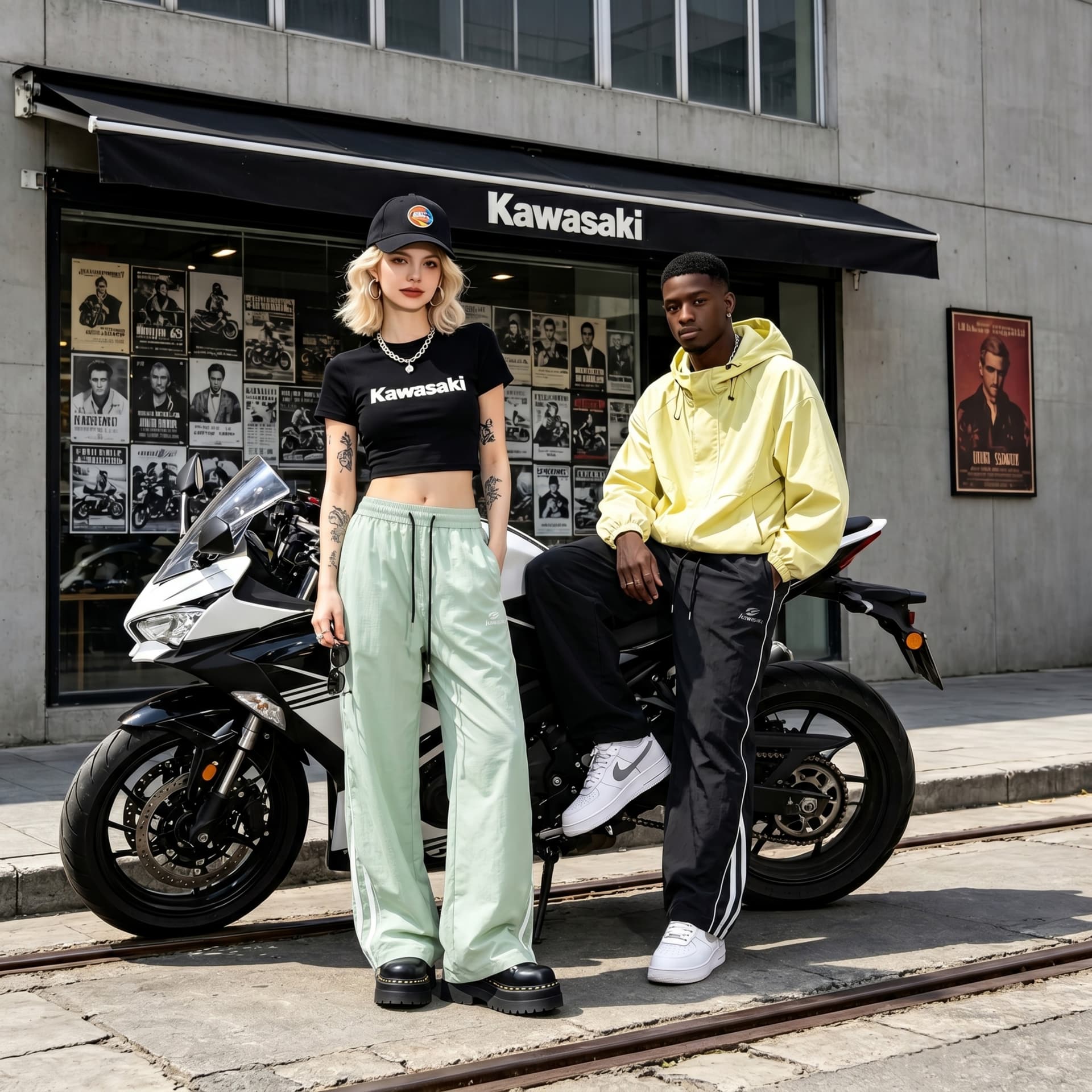 Штаны Kawasaki Unisex Casual Pants Кавасаки Унисекс Повседневные Брюки - изображение 3