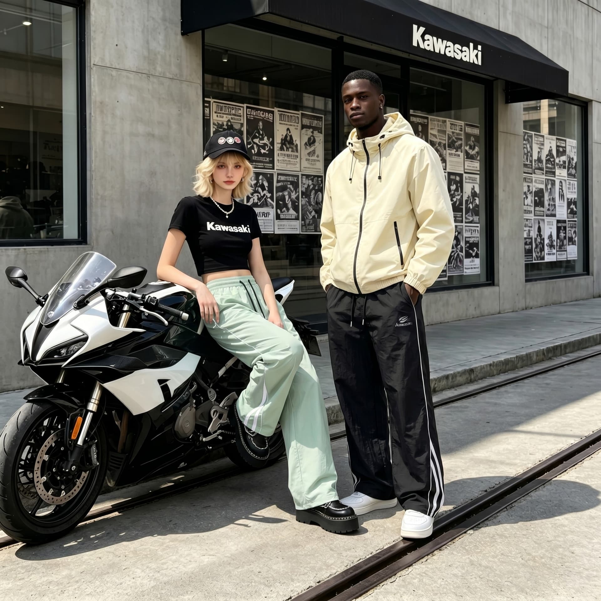 Штаны Kawasaki Unisex Casual Pants Кавасаки Унисекс Повседневные Брюки - изображение 6