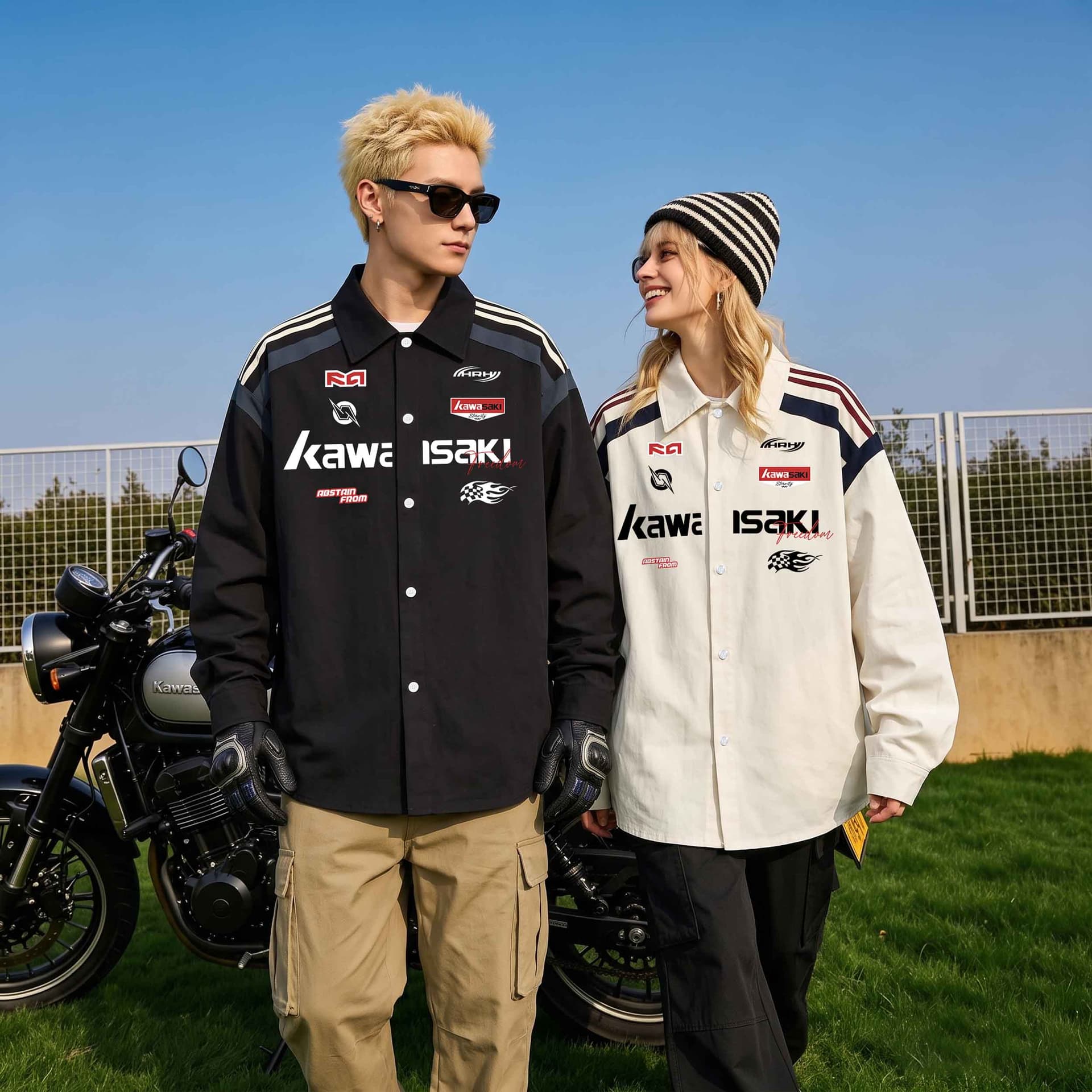 Рубашка Kawasaki Унисекс Рубашки - изображение 4