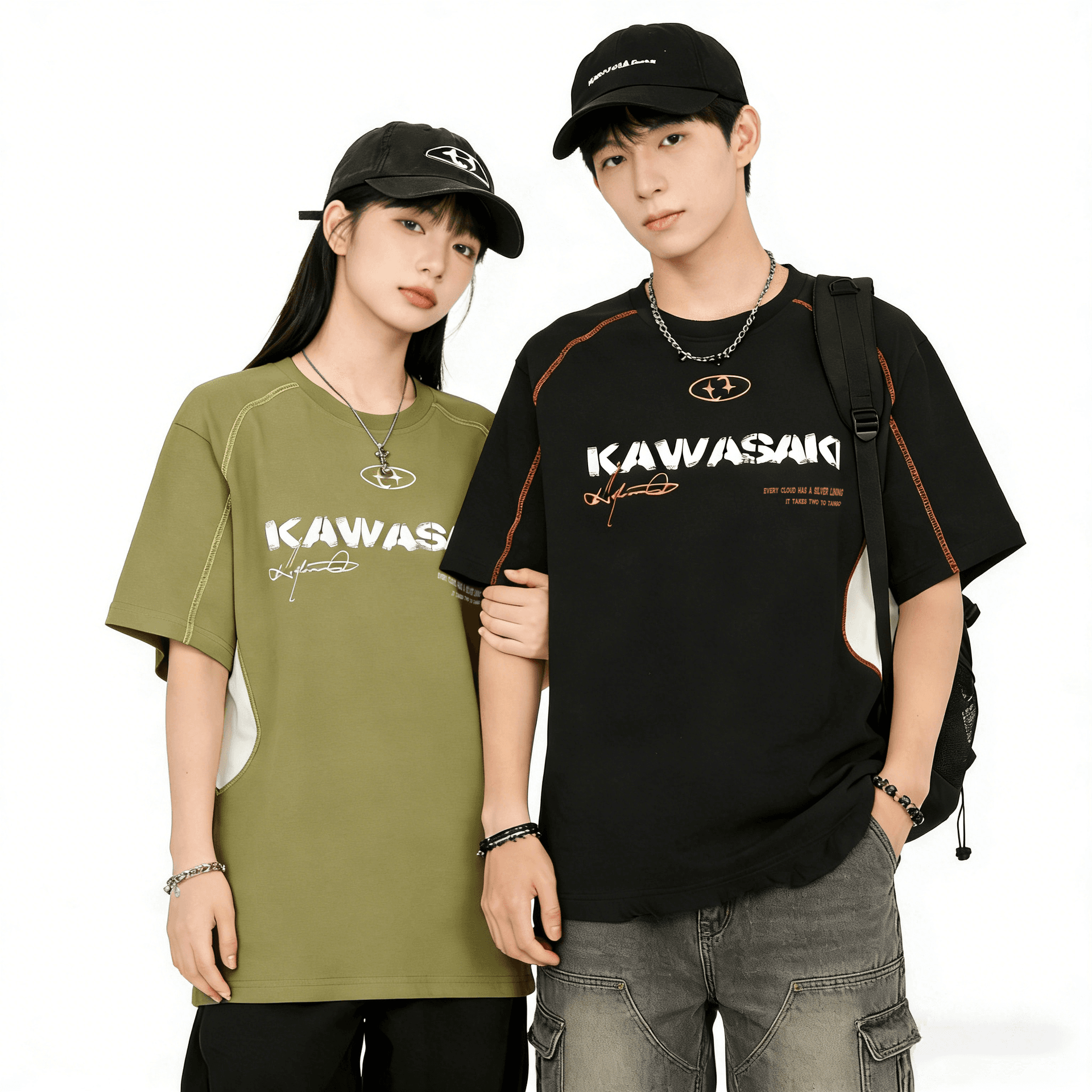 Футболка Kawasaki Унисекс T-рубашки - изображение 4