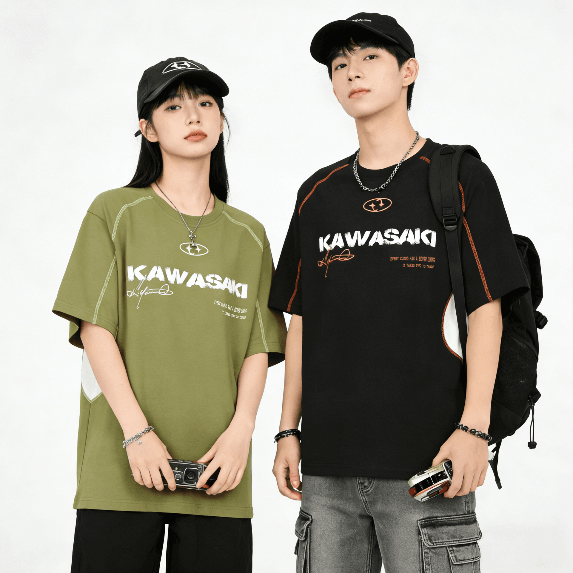 Футболка Kawasaki Унисекс T-рубашки - изображение 3