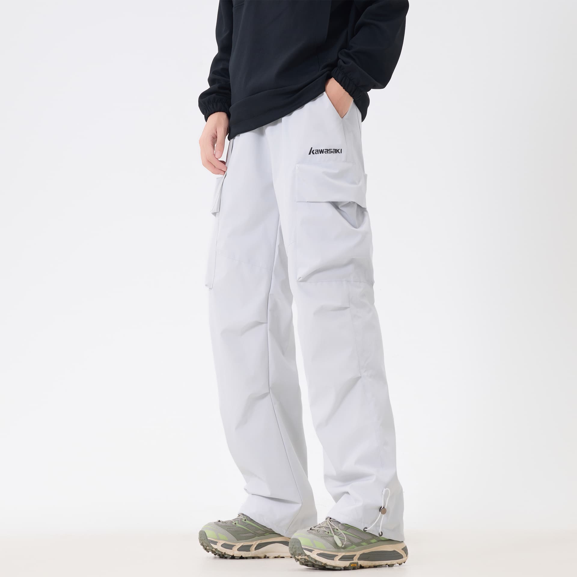Kawasaki Unisex Down Pants Кавасаки Унисекс Пуховые Штаны - изображение 4