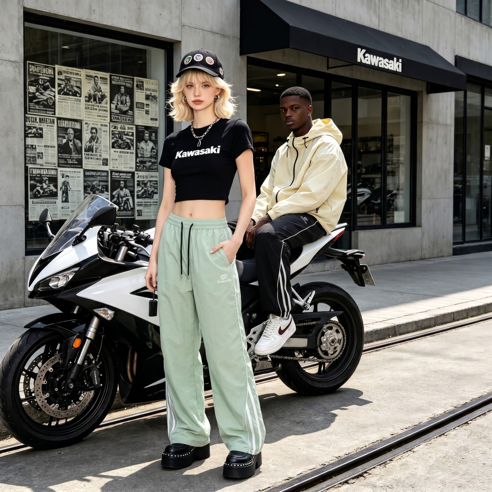 Штаны Kawasaki Unisex Casual Pants Кавасаки Унисекс Повседневные Брюки - изображение 4