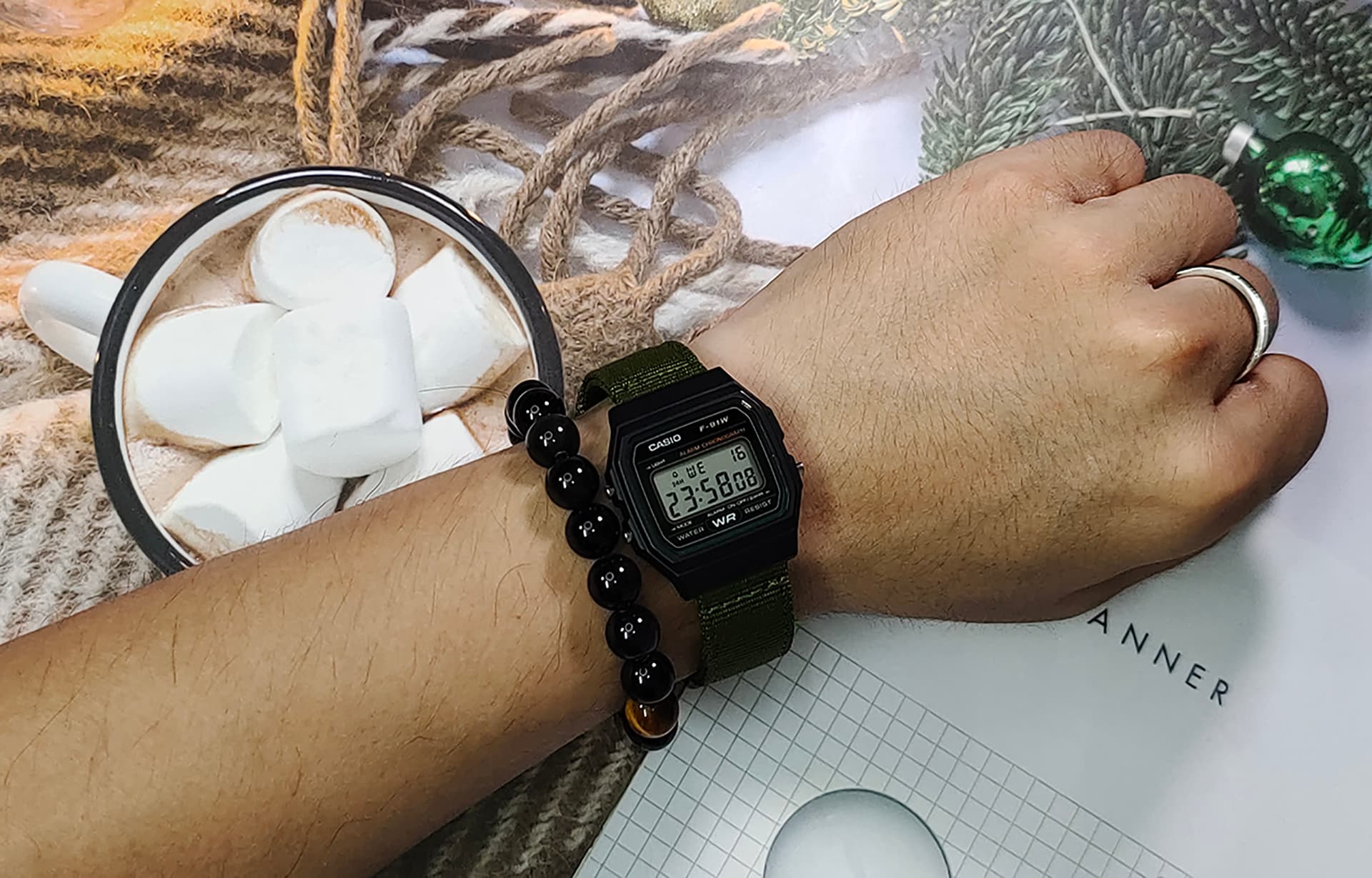 Часы CASIO F-91W-3 - изображение 8