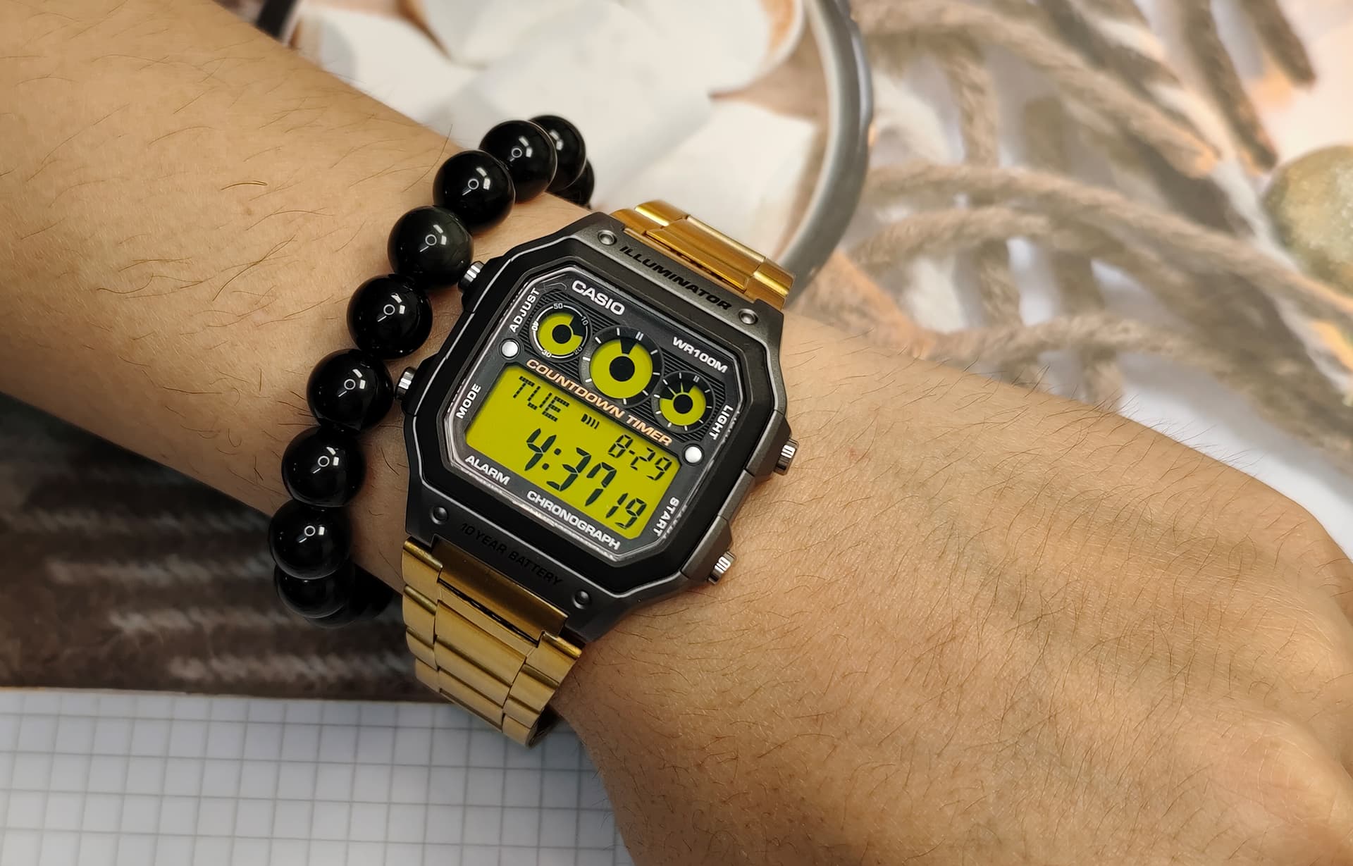 Часы CASIO STANDARD AE-1300WH-8A - изображение 8
