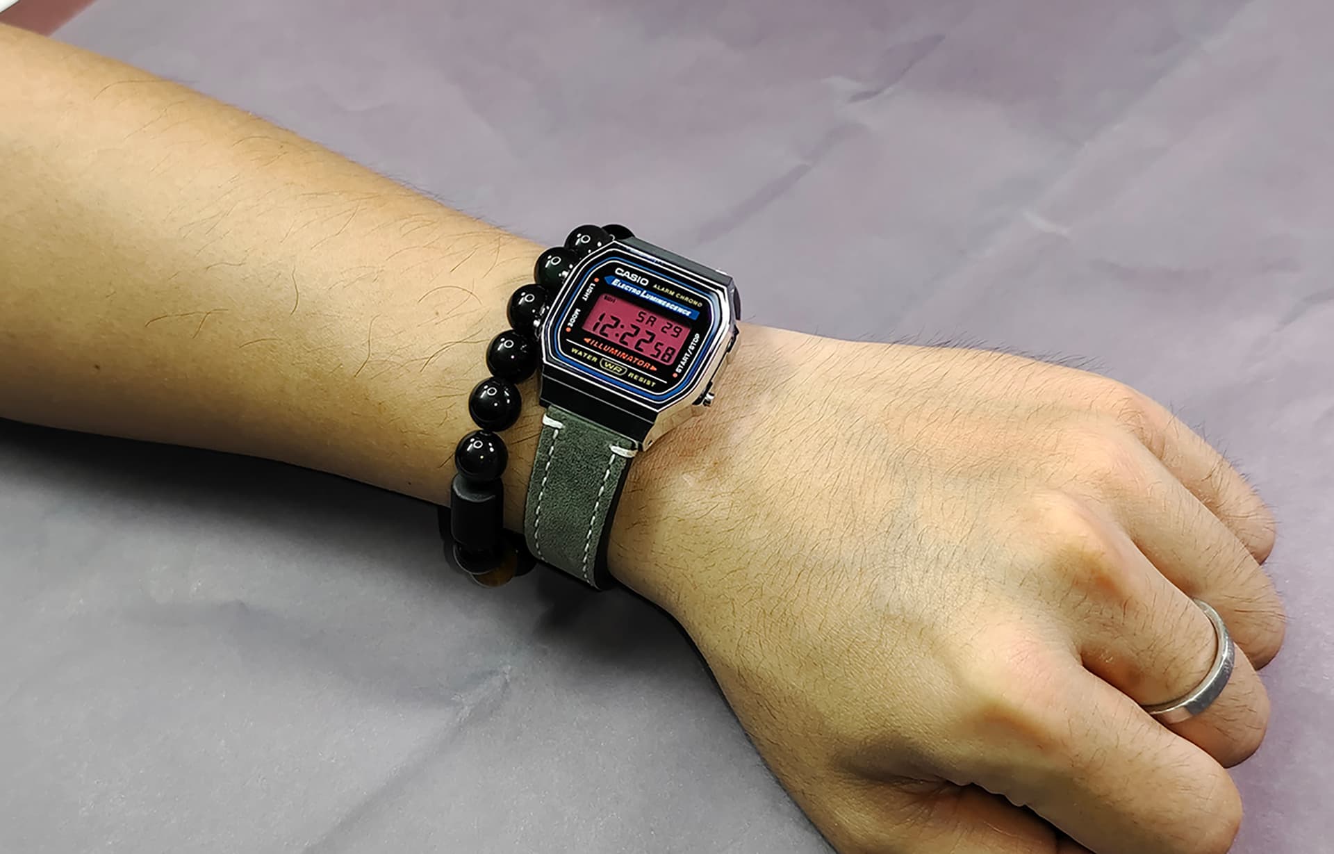 Часы CASIO A168WA-1WChr - изображение 7